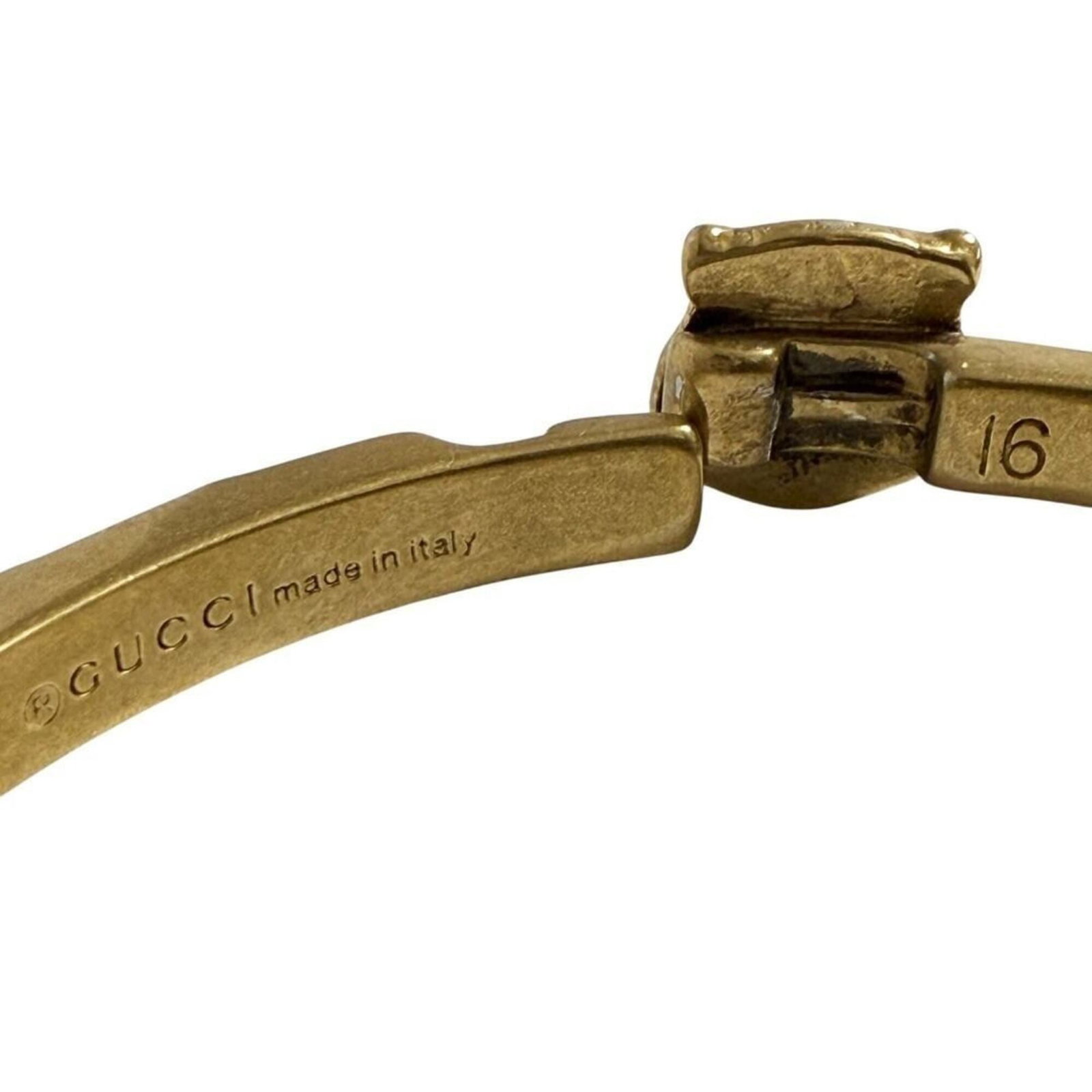 Metal Gucci Bangle - 7
