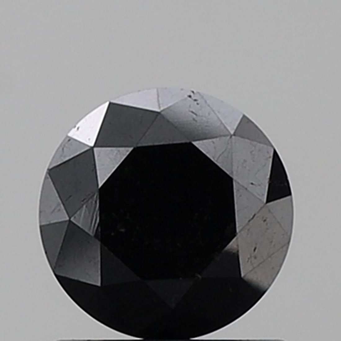 Round 1.26ct Black VVS2 - Loose Natural Diamond: Round 1.26ct Black VVS2 - Loose Natural Diamond 1.26ct Black VVS2 - Loose Natural Diamond, certified EX in cut, color, polish, and symmetry, offering exceptional clarity with a high level of brillianc