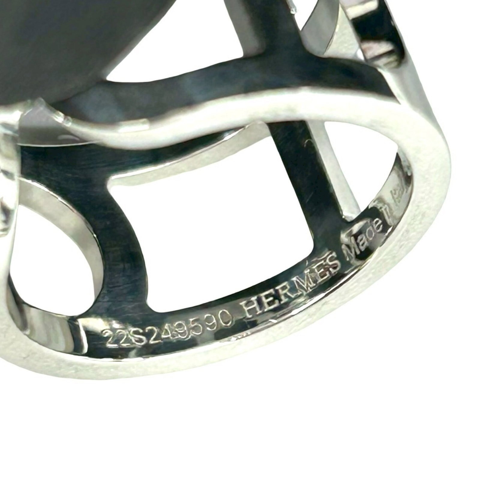 Ring silver band 925 by Hermes - 3
