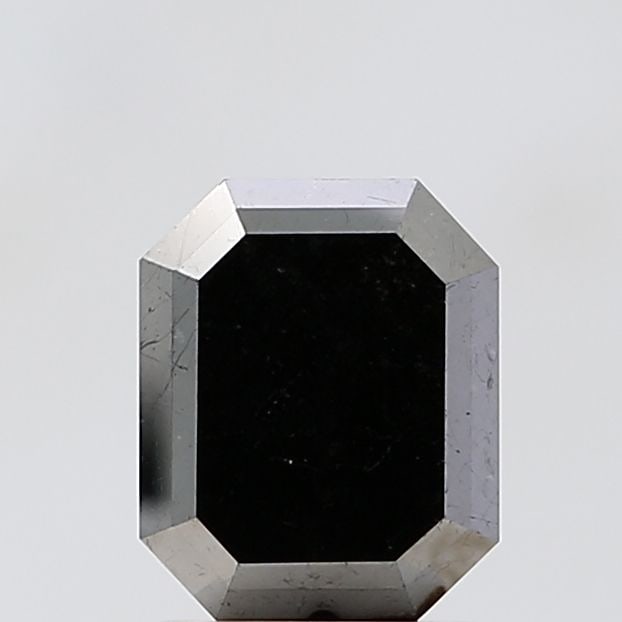 Emerald 1.96ct Black VVS2 - Loose Natural Diamond: Emerald 1.96ct Black VVS2 - Loose Natural Diamond A rare and striking black diamond, the 1.96ct Emerald boasts exceptional clarity with its VVS2 grade and flawless EX polish. Its symmetrical cut and