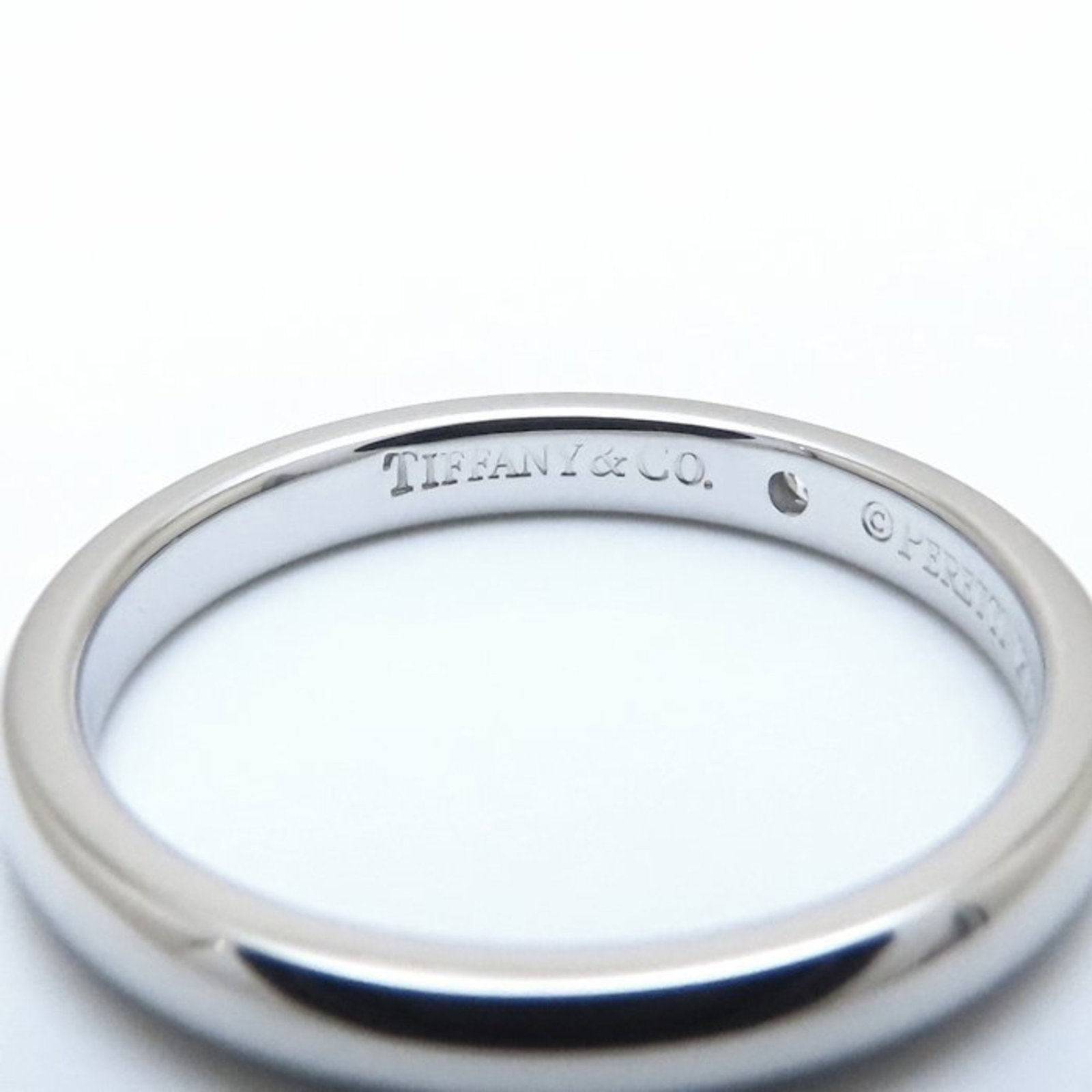 Tiffany Platinum Ring - 7