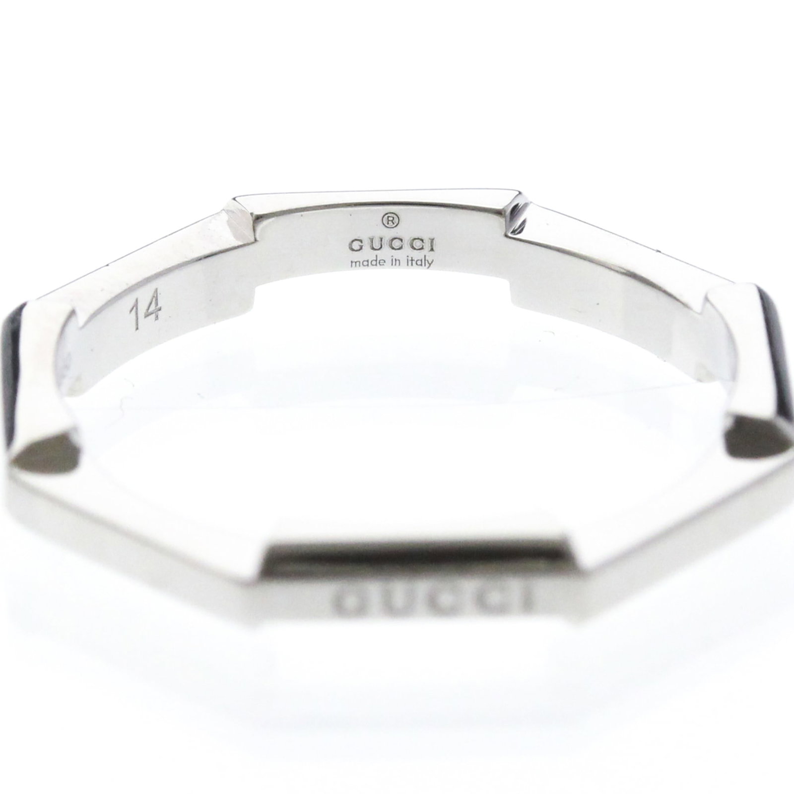 Gucci platinum band ring - 5