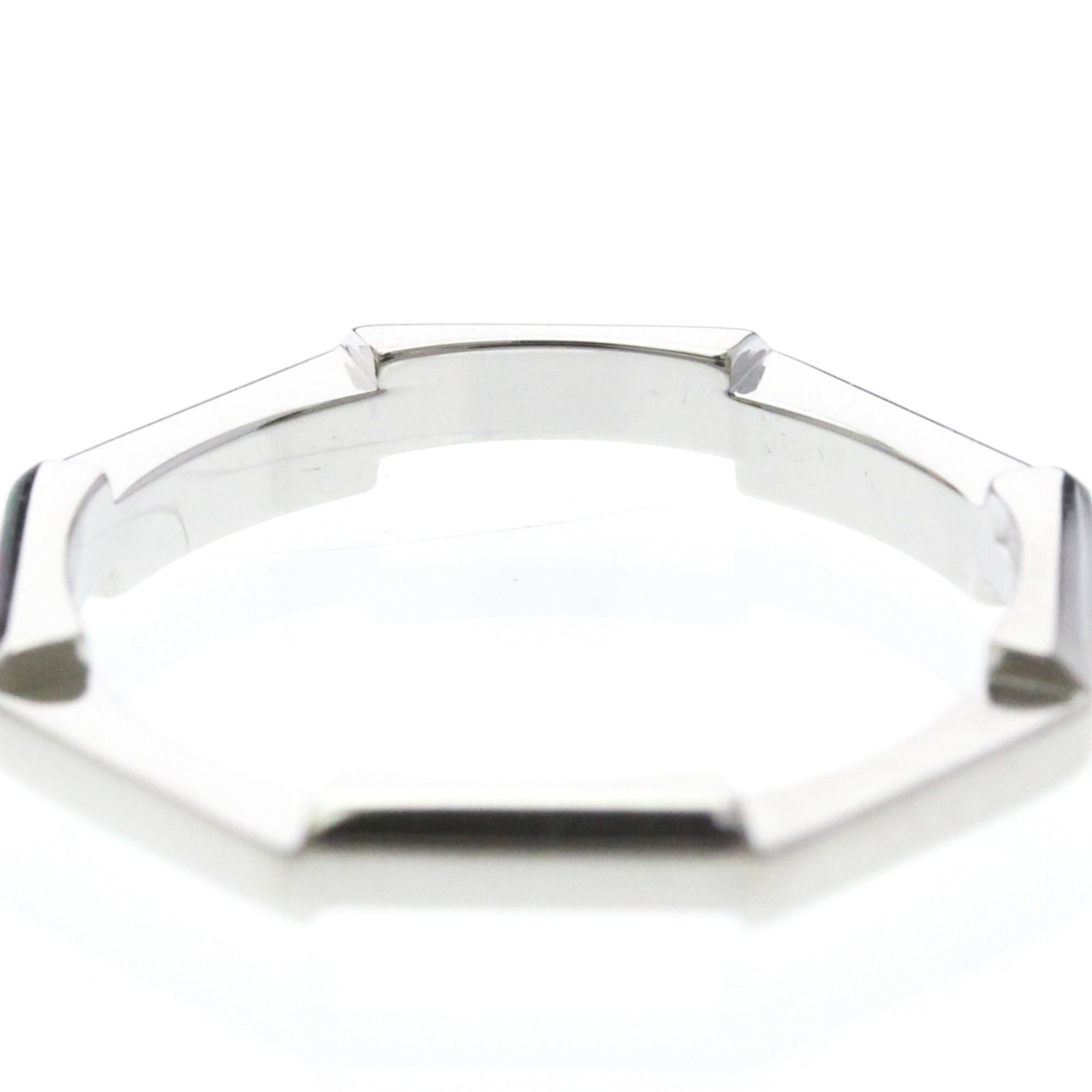 Gucci platinum band ring - 7