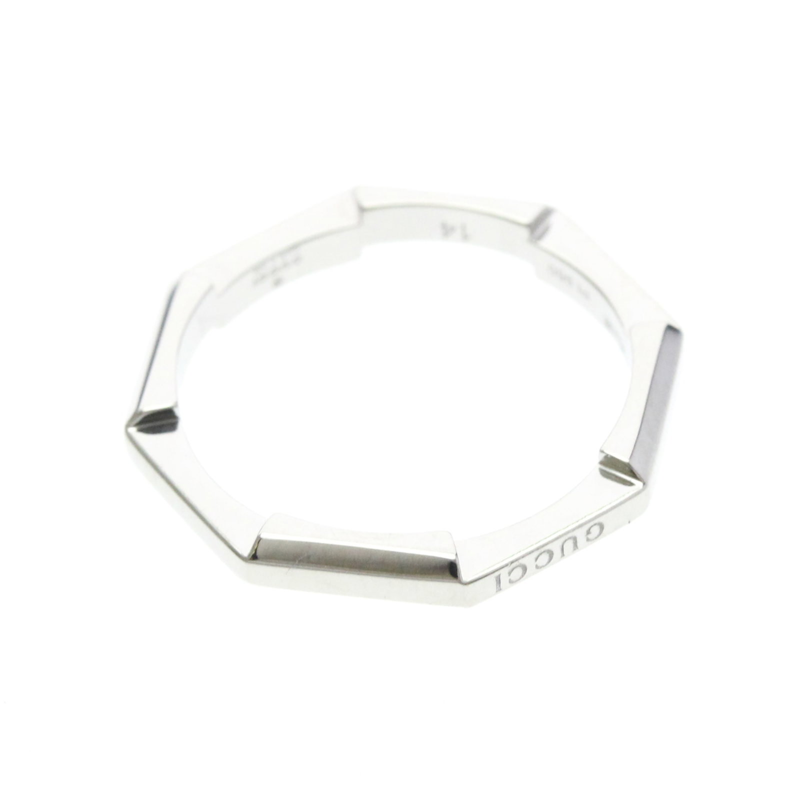 Gucci platinum band ring - 9