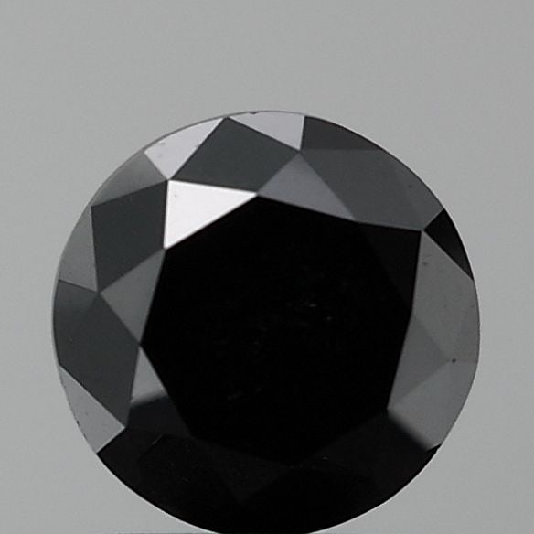 Round 0.94ct Black VVS2 - Loose Natural Diamond: Round 0.94ct Black VVS2 - Loose Natural Diamond 0.94ct Black VVS2 - Loose Natural Diamond, EX Cut and Polish, with exceptional clarity and symmetry. This rare black diamond boasts a high level of