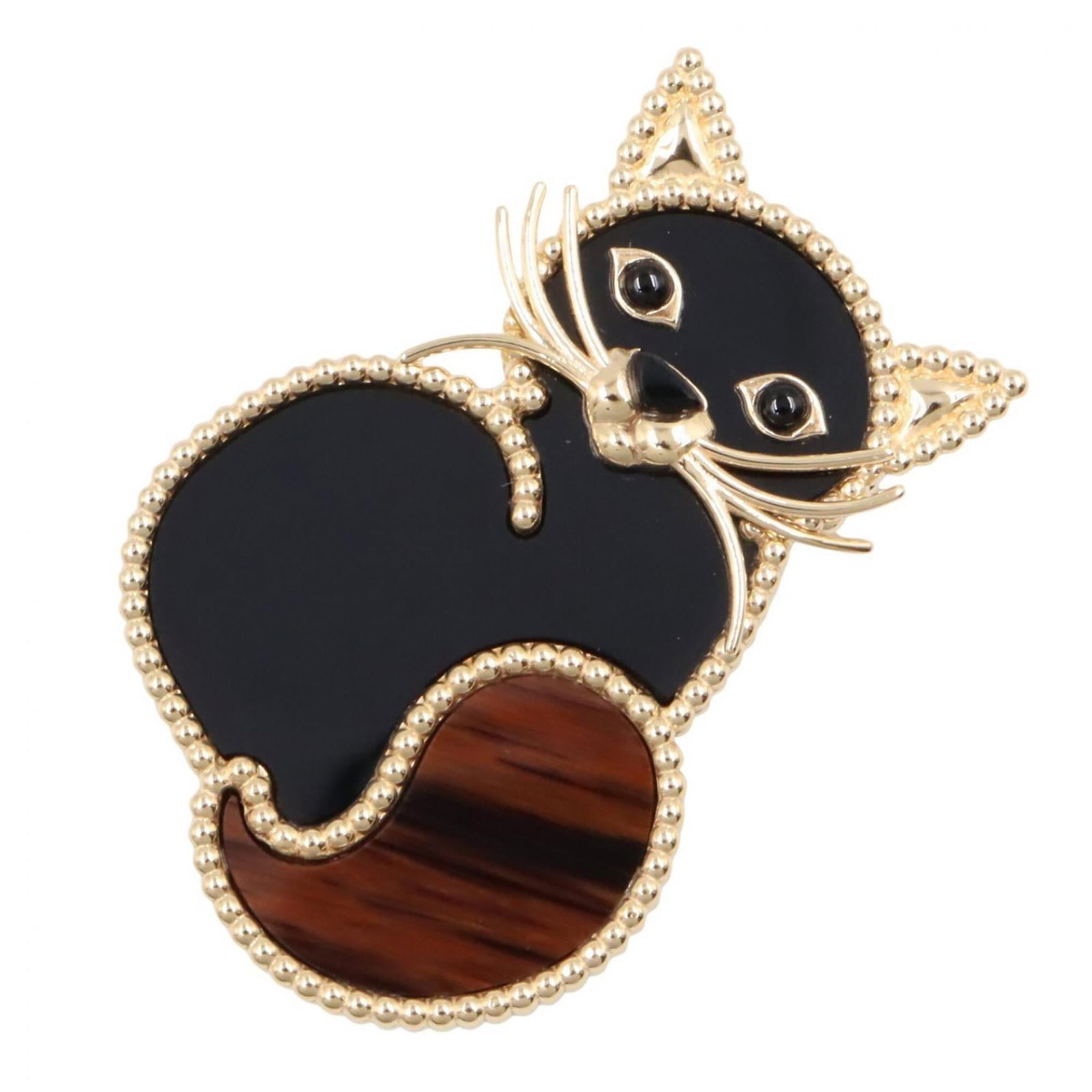 Yellow Gold 18K Van Cleef Arpels Brooch: Yellow Gold 18K Van Cleef Arpels Brooch Yellow Gold 18K Van Cleef Arpels Brooch - A timeless piece from the renowned French jeweler, featuring 18k yellow gold with a sleek design. The brooch measures 
