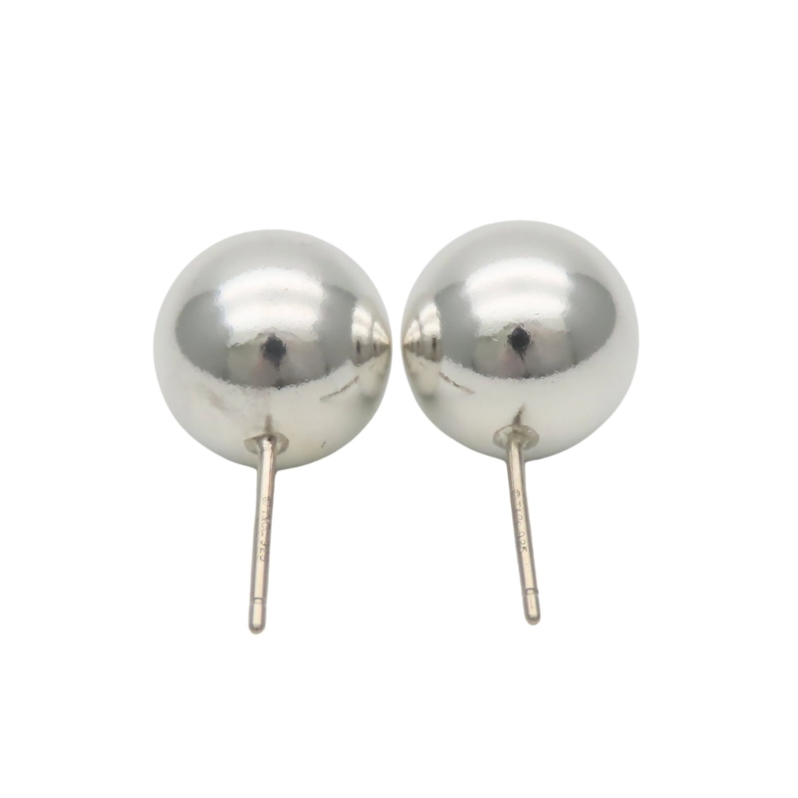 Silver Stud Earrings Tiffany - 4