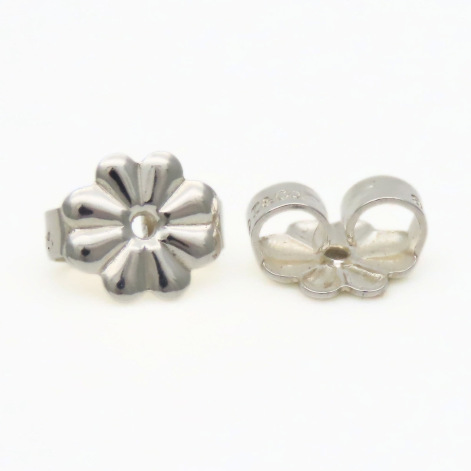 Silver Stud Earrings Tiffany - 7