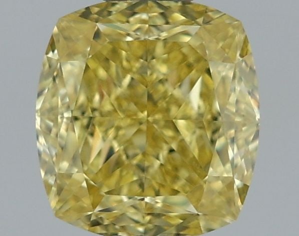 GIA Cushion Brilliant 0.8ct Fancy Intense Yellow VVS2 - Loose Natural Diamond: GIA Cushion Brilliant 0.8ct Fancy Intense Yellow VVS2 - Loose Natural Diamond GIA certified, this 0.8ct Fancy Intense Yellow VVS2 diamond boasts exceptional clarity and vibrant color, making it a stan