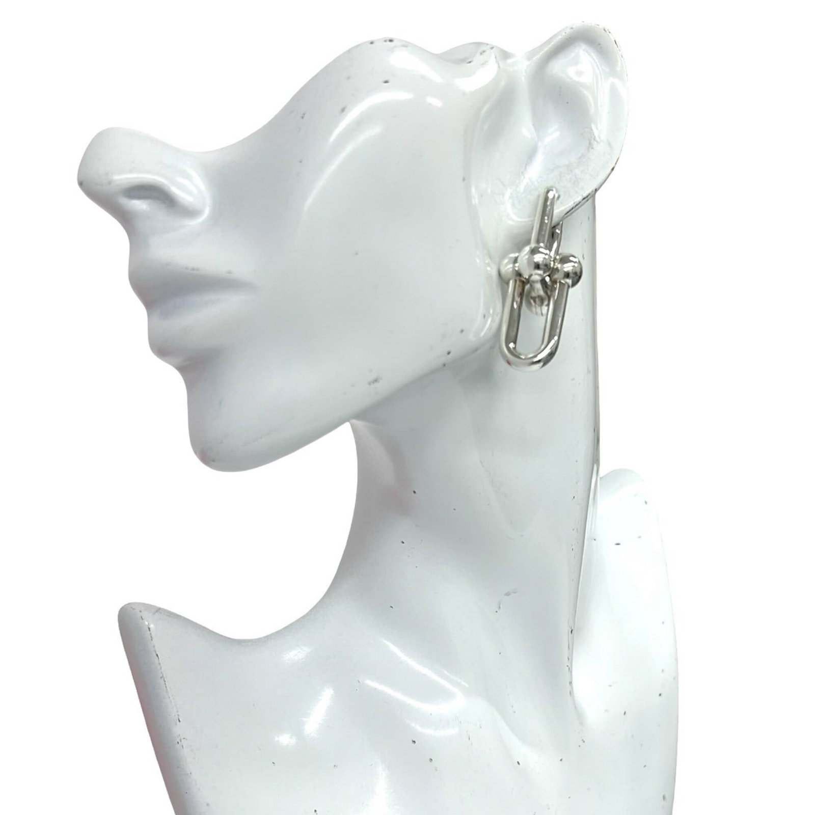 Silver Stud Earrings Tiffany - 2