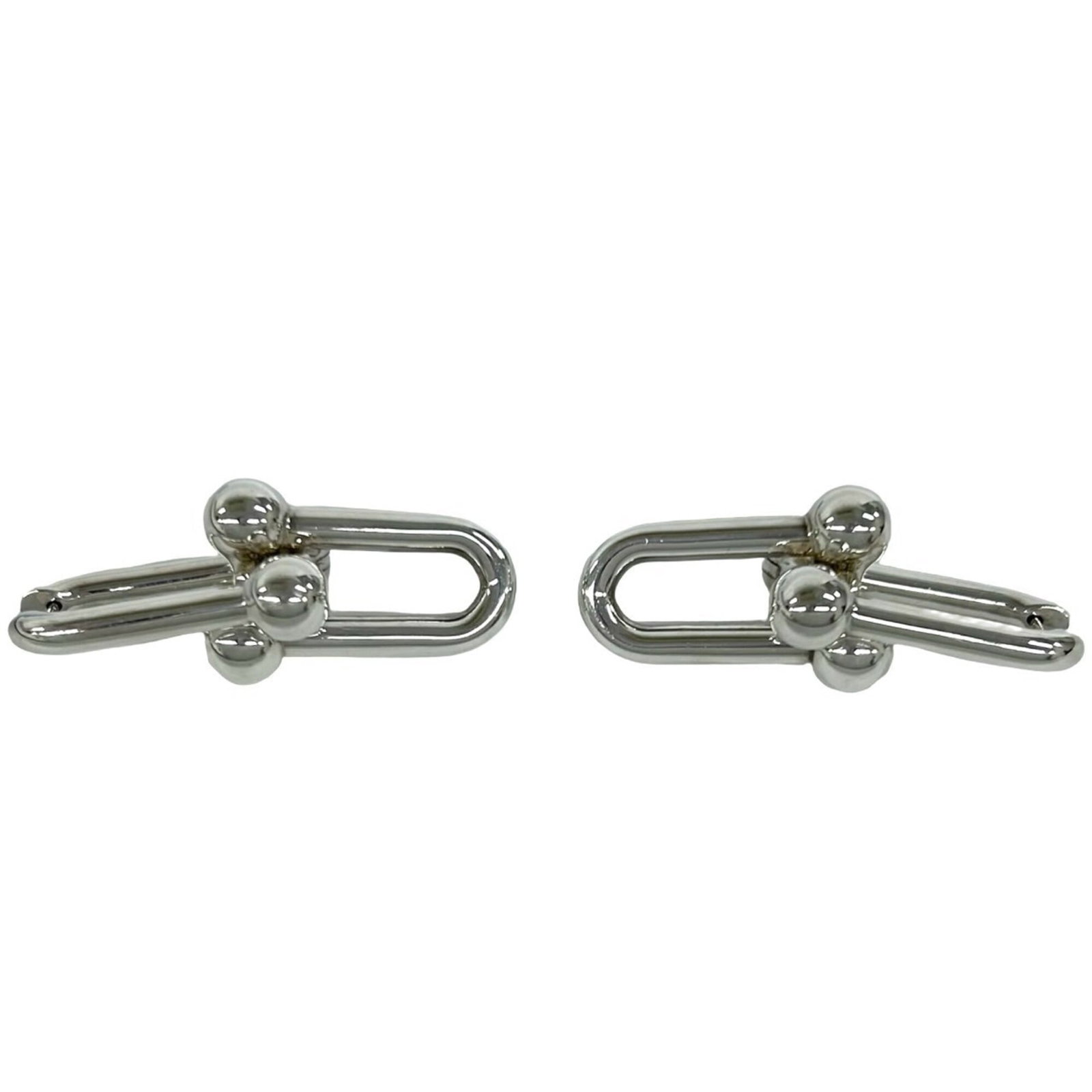 Silver Stud Earrings Tiffany - 3