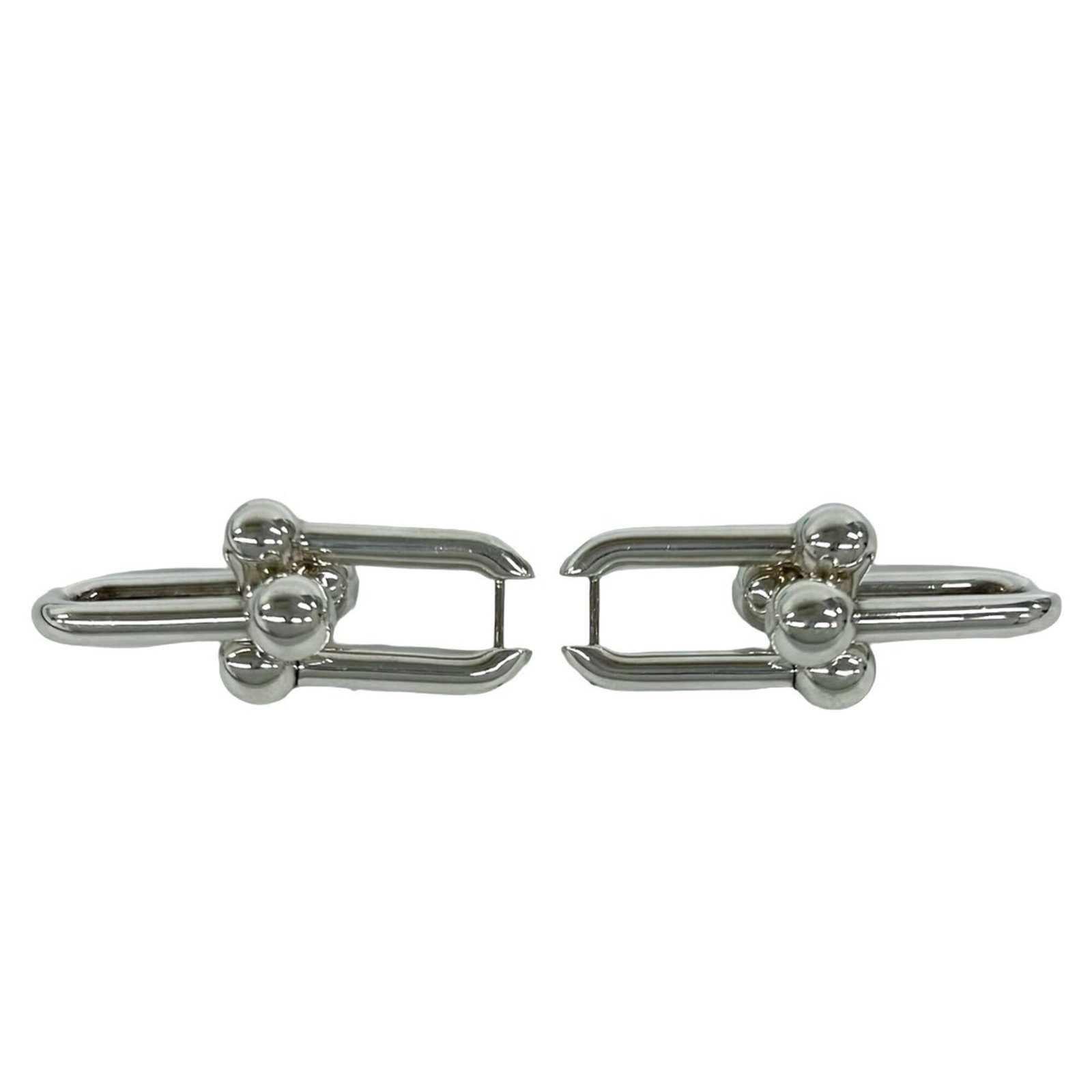 Silver Stud Earrings Tiffany - 4