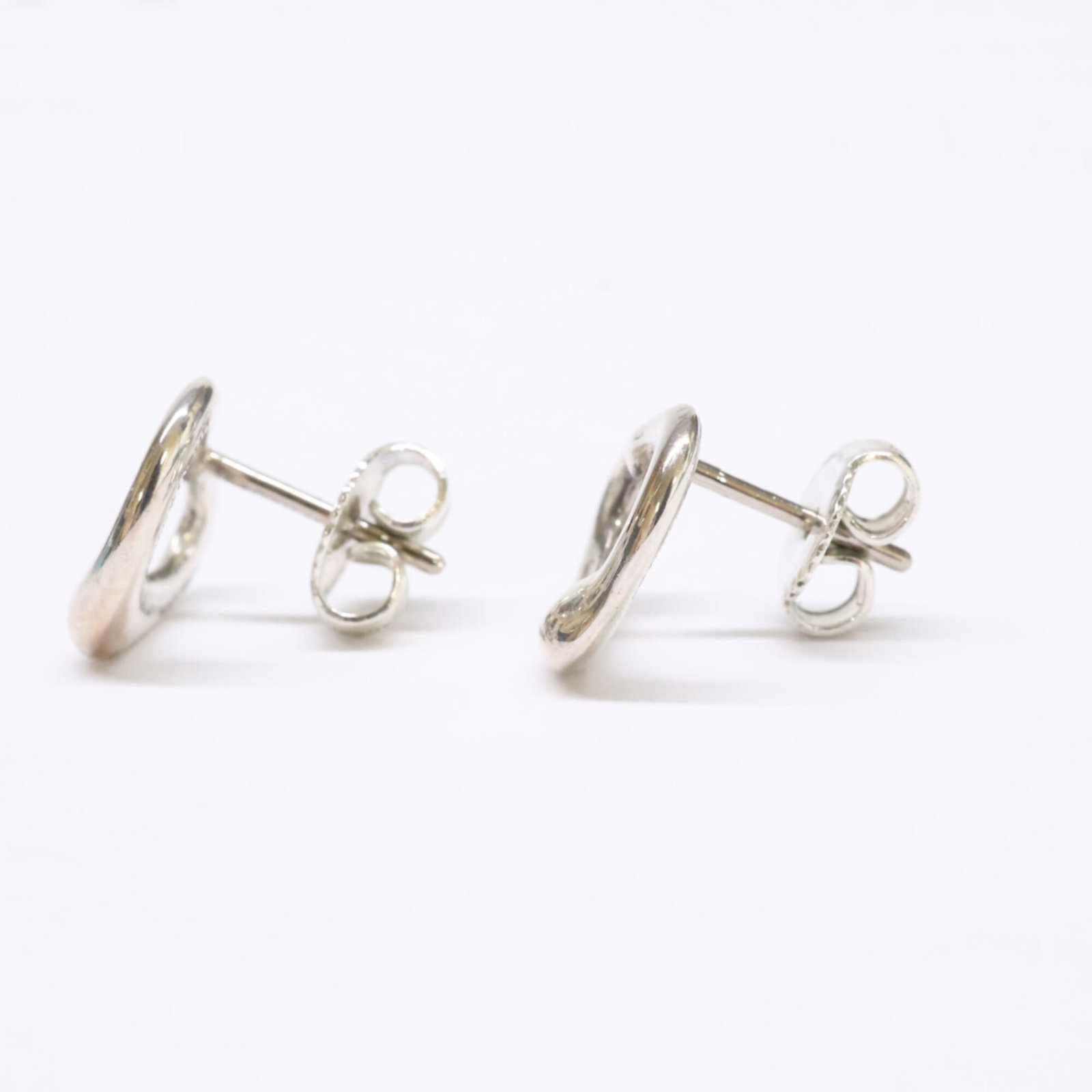 Silver Stud Earrings Tiffany - 2