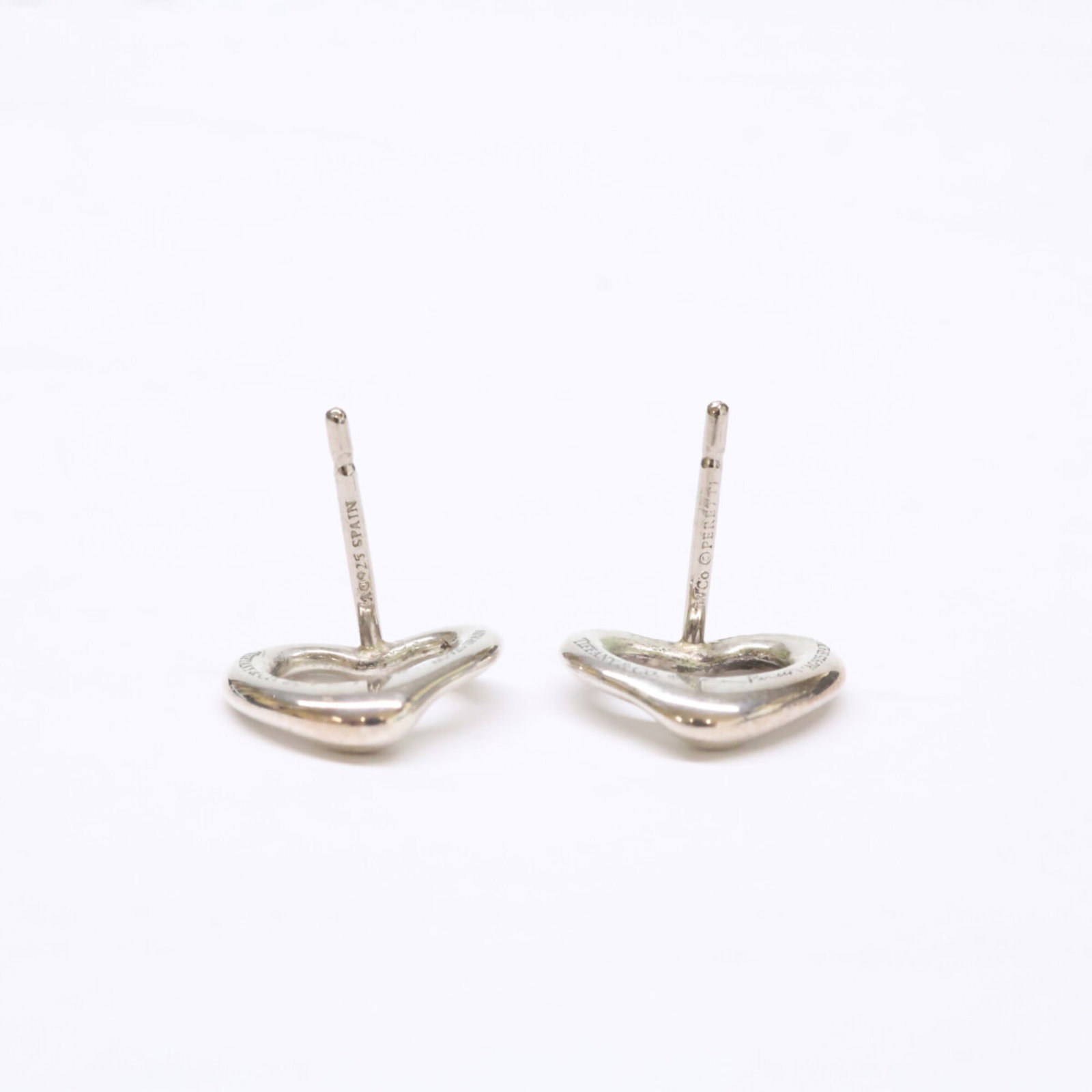 Silver Stud Earrings Tiffany - 4