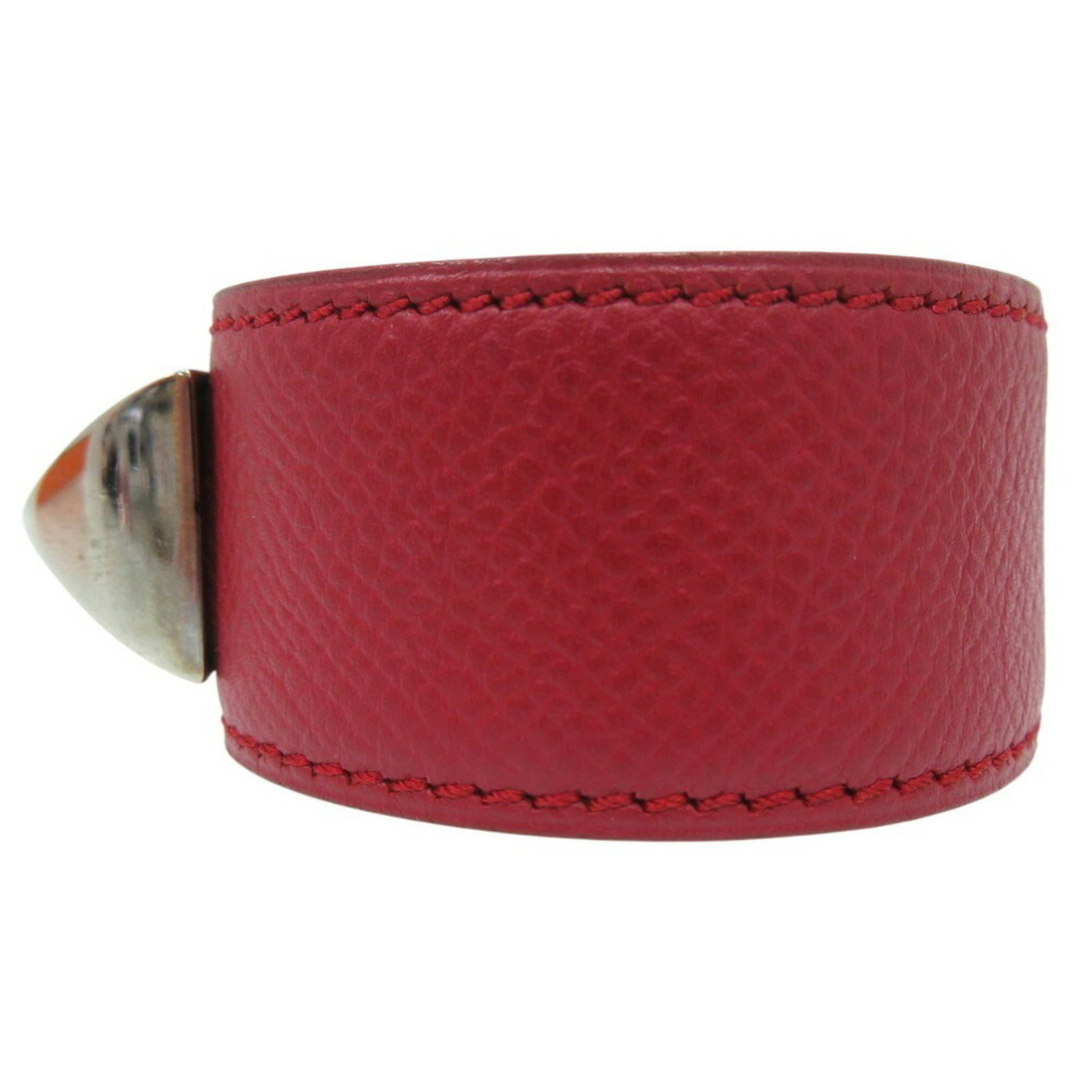 Hermes Bangle Leather Metal - 5