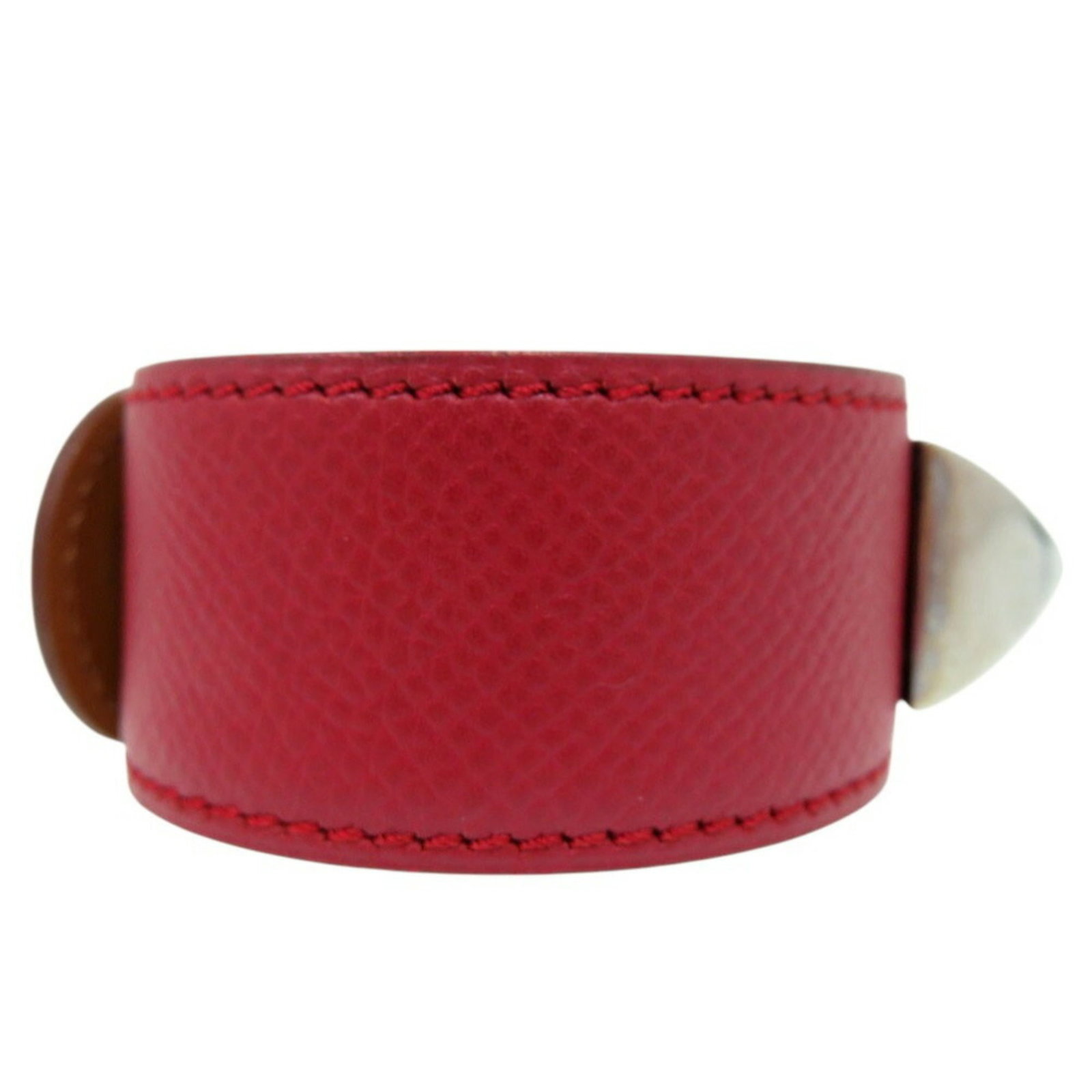 Hermes Bangle Leather Metal - 6