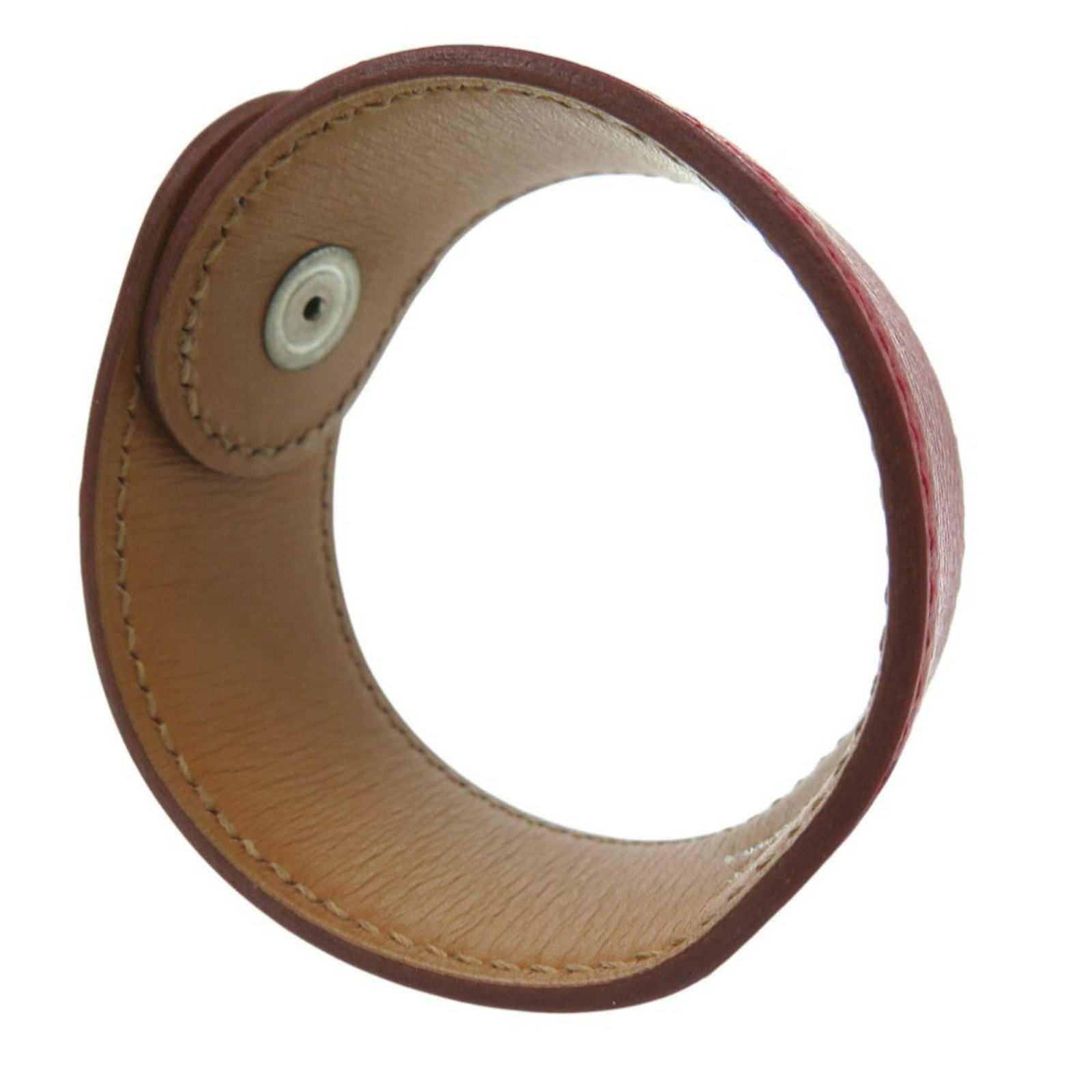 Hermes Bangle Leather Metal - 9
