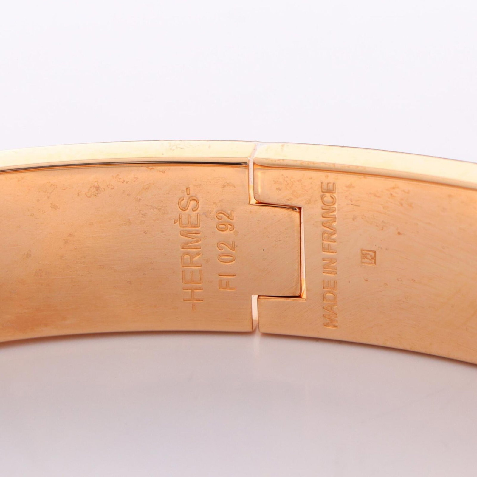 Hermes Bangle Gold Plating - 4