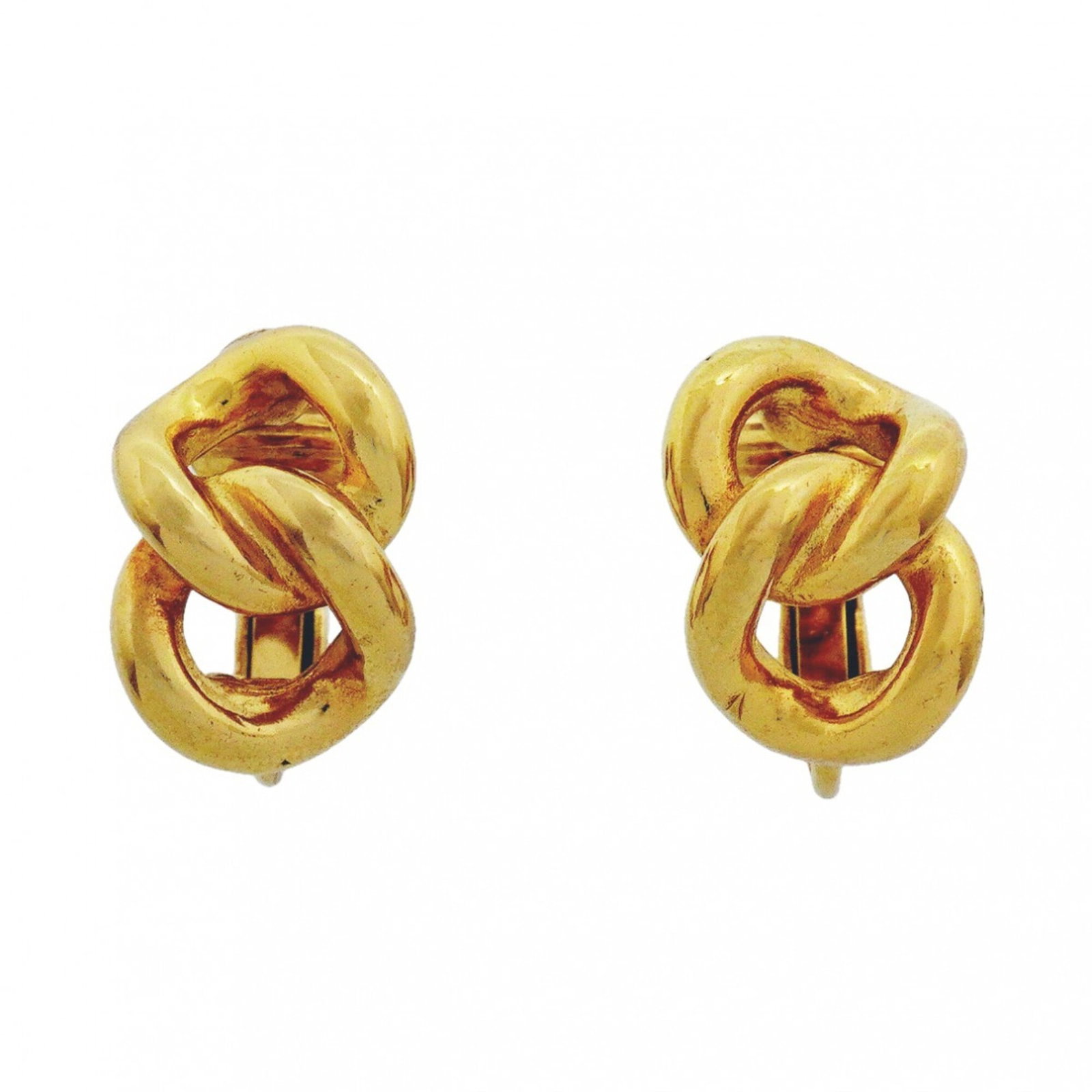 Clip earrings in gold plating from Christian Dior (1 of 6)