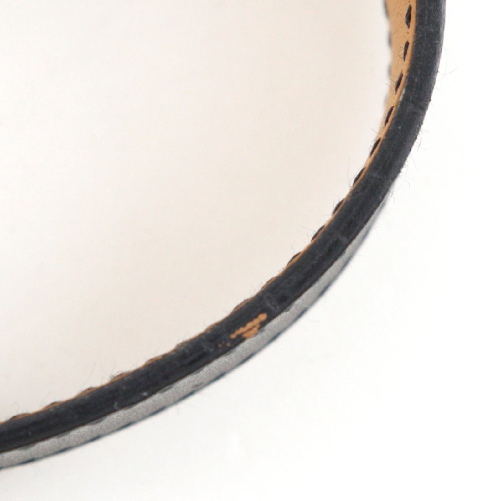 Hermes Leather Bangle Chamonix - 4