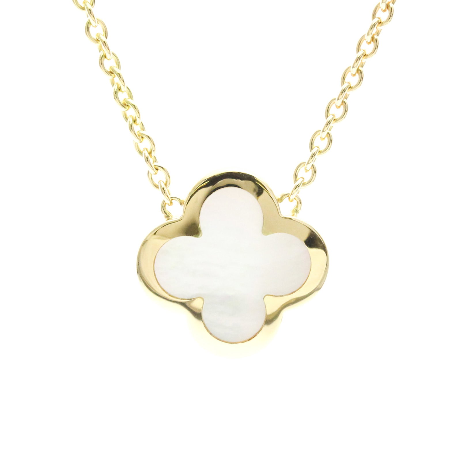 Van Cleef & Arpels Pure Alhambra Necklace Yellow Gold (18K) Mother Of Pearl Womenmen Fashion: Van Cleef & Arpels Pure Alhambra Necklace Yellow Gold (18K) Mother Of Pearl Womenmen Fashion Yellow gold (18K) Mother Of Pearl Van Cleef & Arpels Pure Alhambra Necklace boasts elegant simplicity with