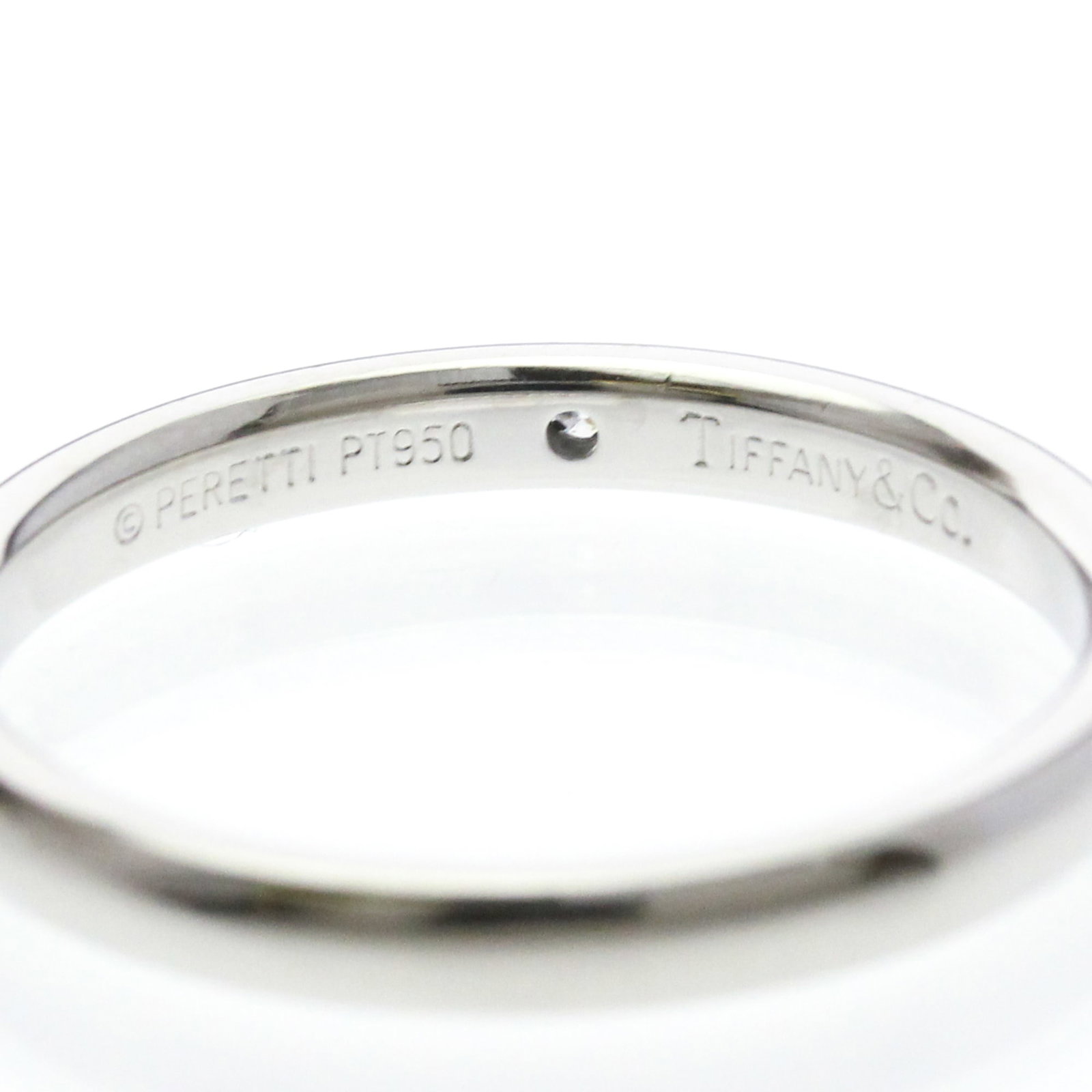 Tiffany Platinum Ring - 8