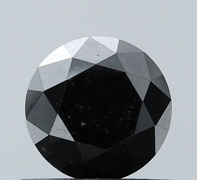 Round 0.87ct Black VVS2 - Loose Natural Diamond: Round 0.87ct Black VVS2 - Loose Natural Diamond Round 0.87ct Black VVS2 - Loose Natural Diamond features exceptional clarity and cut, with an EX polish and symmetry that showcases its natural beauty. 