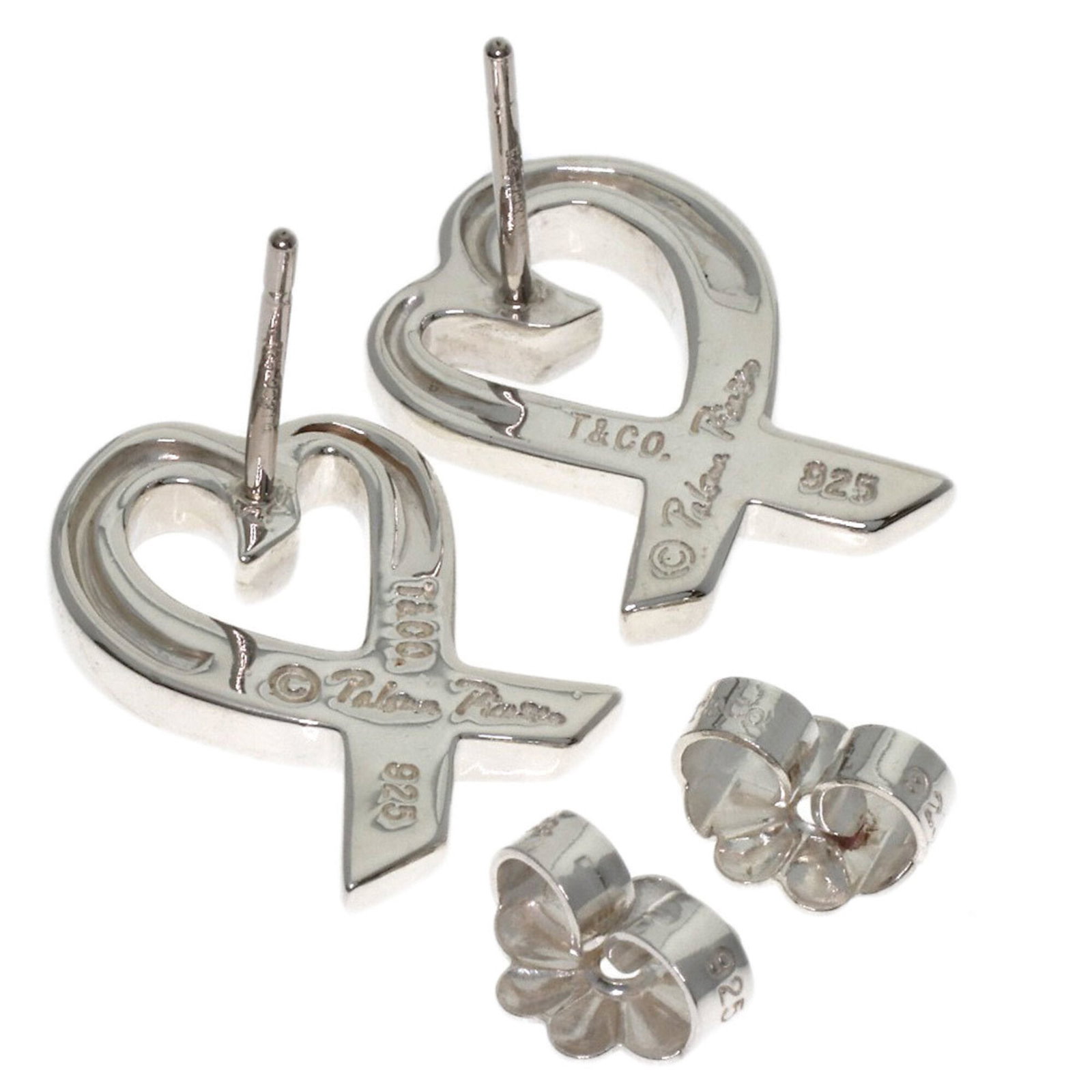 Tiffany Stud Earrings Silver - 2