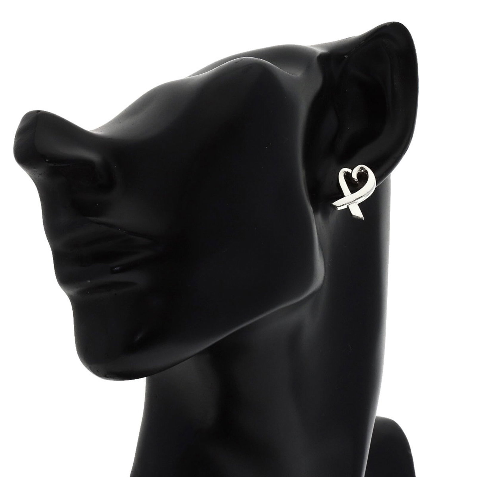 Tiffany Stud Earrings Silver - 4