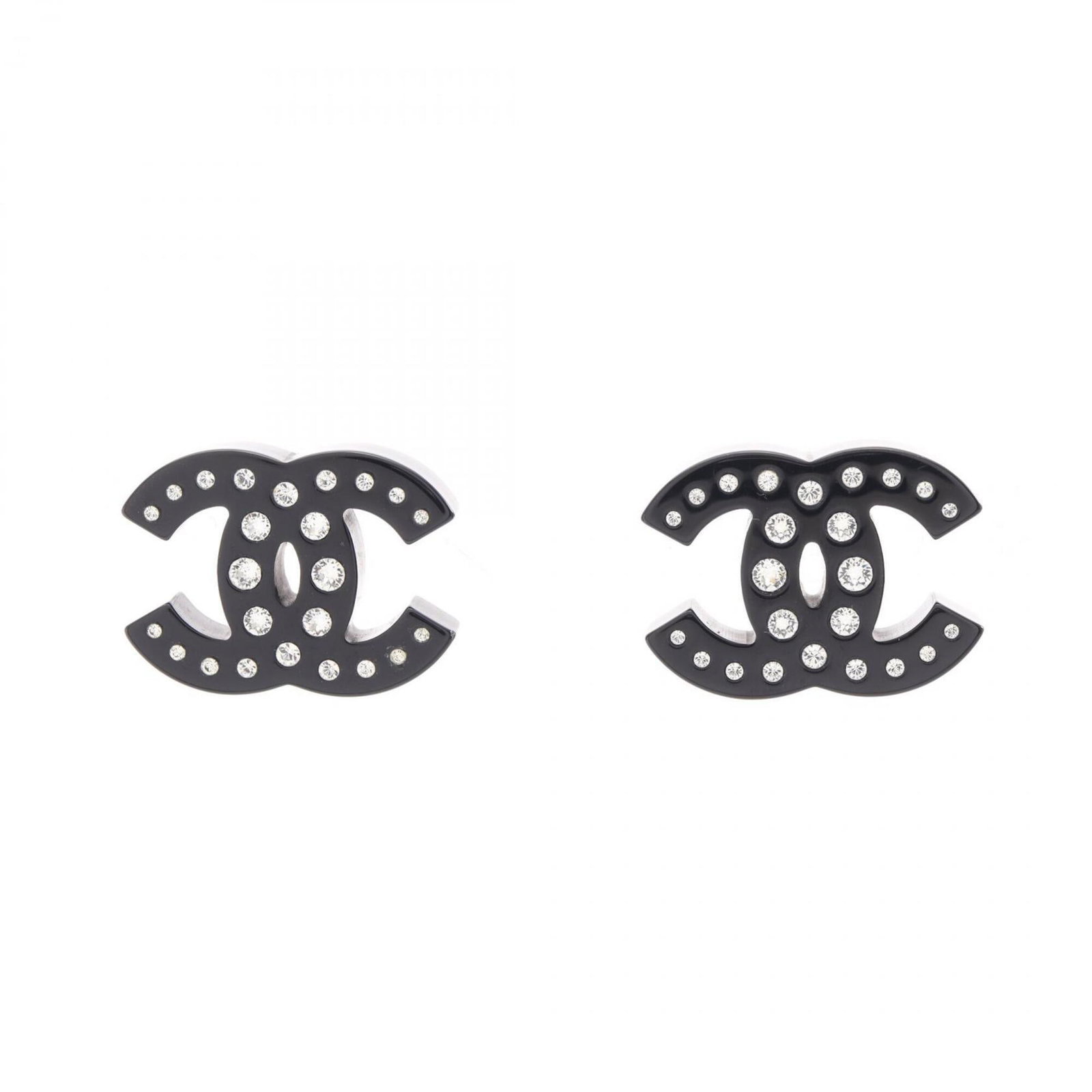 Stud earrings plastic by Chanel