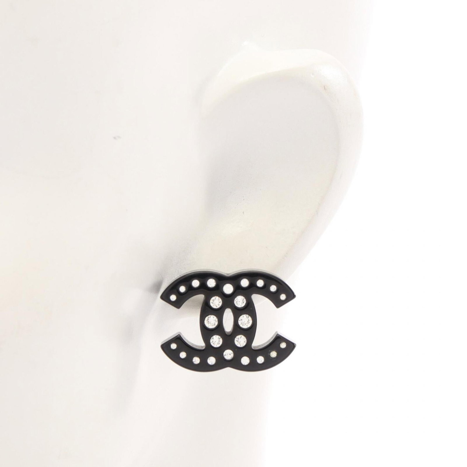 Stud earrings plastic by Chanel - 4