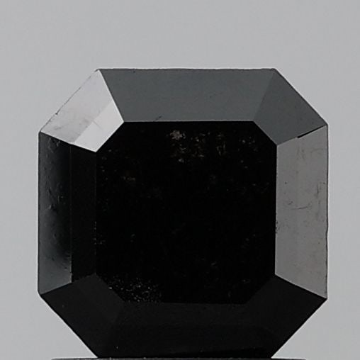 Square Emerald 1.31ct Black VVS2 - Loose Natural Diamond: Square Emerald 1.31ct Black VVS2 - Loose Natural Diamond Square Emerald 1.31ct Black VVS2 - Loose Natural Diamond, bearing EX polish and symmetry, showcases exceptional clarity with its VVS2 grade.