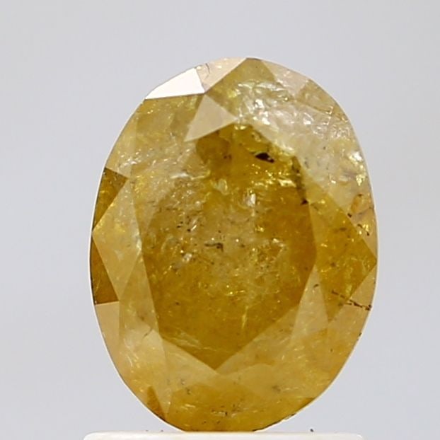 Oval 1.47ct Salt And Pepper VVS2 - Loose Natural Diamond: Oval 1.47ct Salt And Pepper VVS2 - Loose Natural Diamond Oval cut diamond with a unique salt and pepper color, offering a distinctive visual appeal. Measuring 8.17L x 6.14W x 4.38H, this 1.47ct VVS2