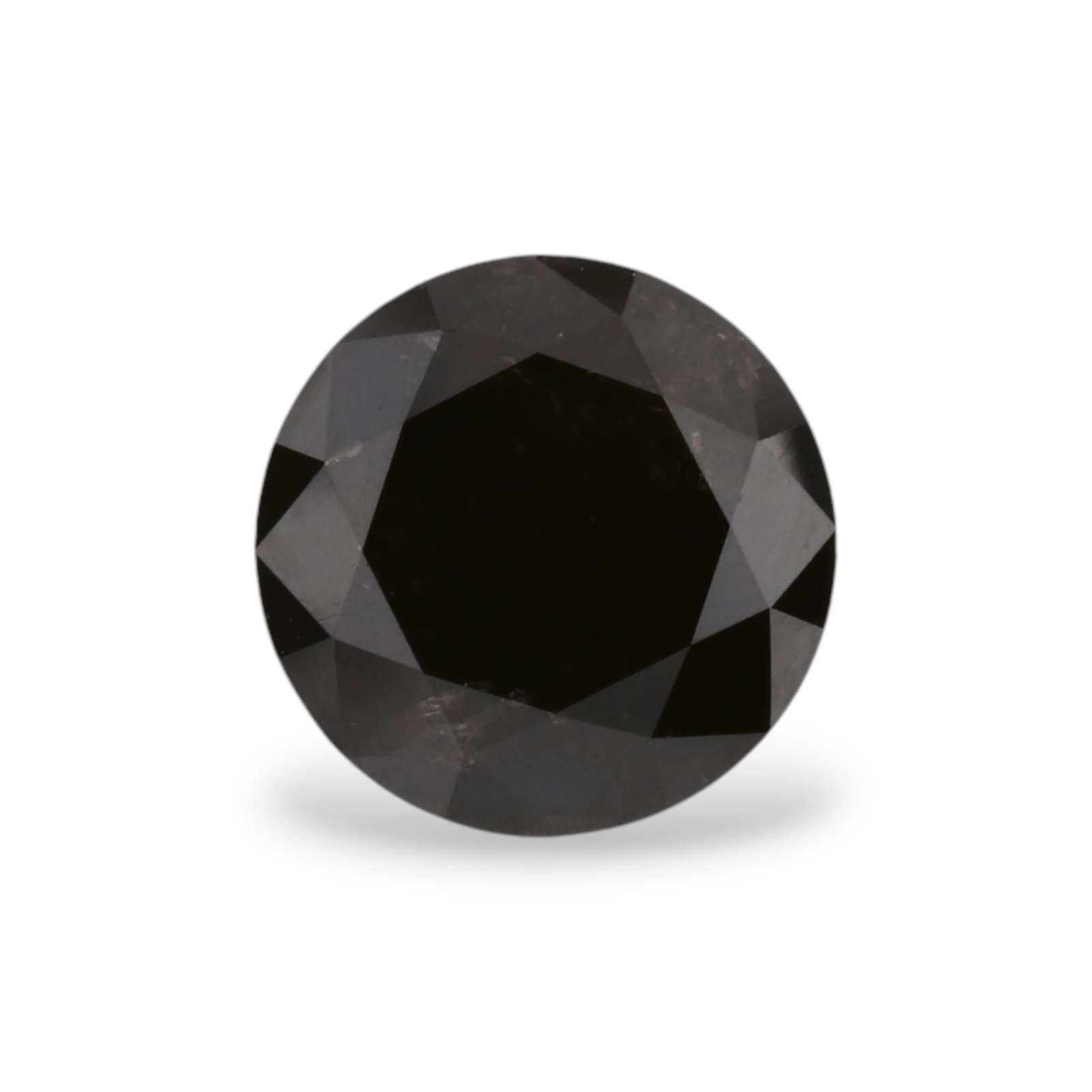 GIA Round 0.87ct Fancy Black VVS2 - Loose Natural Diamond: GIA Round 0.87ct Fancy Black VVS2 - Loose Natural Diamond GIA certified, this loose natural diamond boasts an impressive 0.87 carat cut and measures 6.07L x 6.1W x 3.73H. Its Fancy Black color and VVS