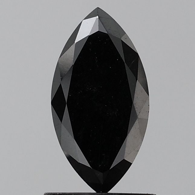 Marquise 0.88ct Black VVS1 - Loose Natural Diamond: Marquise 0.88ct Black VVS1 - Loose Natural Diamond 0.88ct Black VVS1 - Loose Natural Diamond, showcasing exceptional clarity and polish, with a unique black color that sets it apart from traditional d