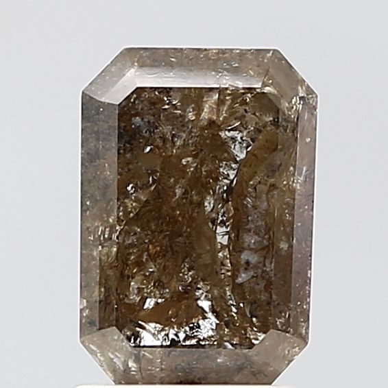 Emerald 1.67ct Salt And Pepper VVS2 - Loose Natural Diamond: Emerald 1.67ct Salt And Pepper VVS2 - Loose Natural Diamond 1.67ct Salt And Pepper VVS2 - Loose Natural Diamond features a unique salt and pepper coloration, characterized by a subtle mix of warm and 