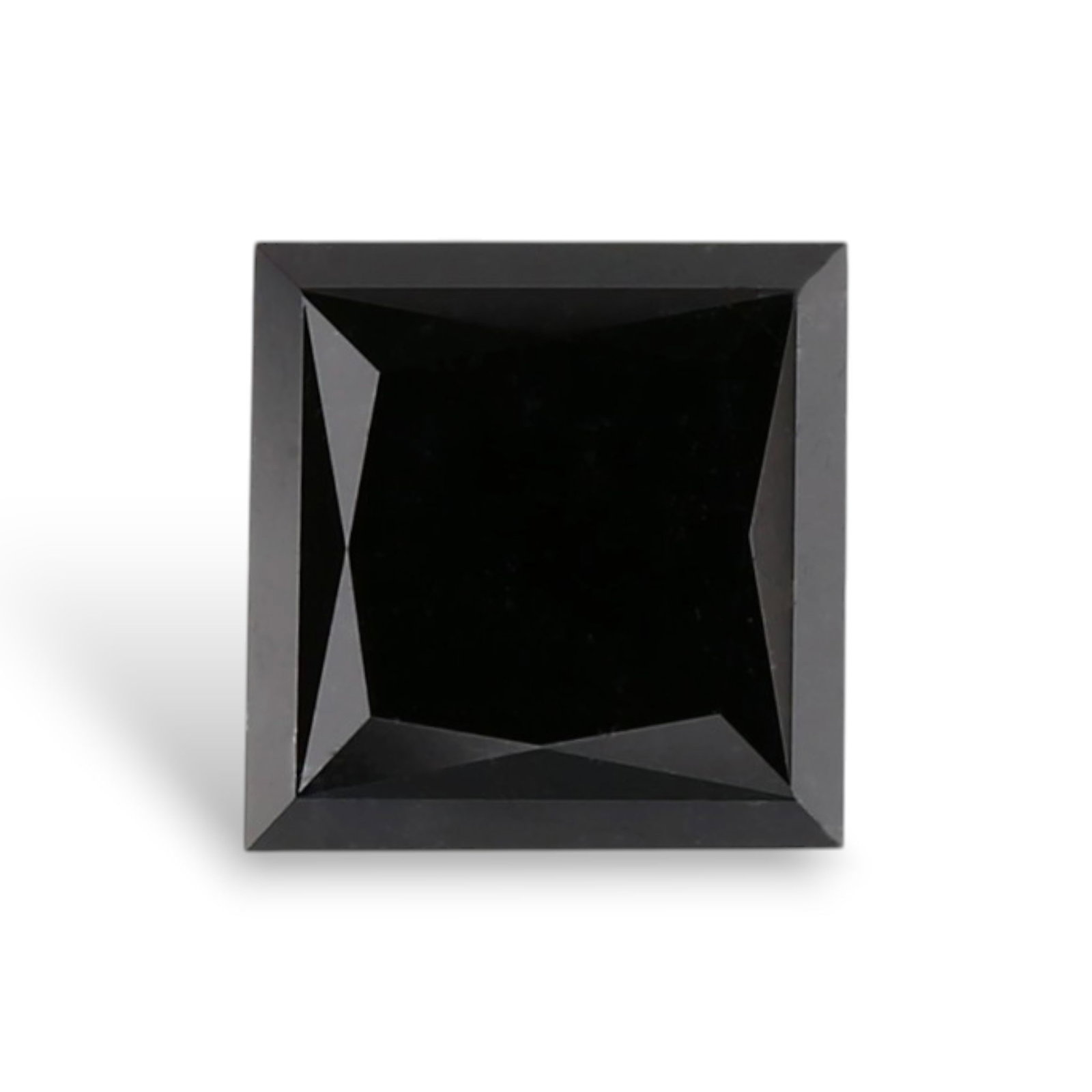 GIA Princess 0.97ct Fancy Black VVS2 - Loose Natural Diamond: GIA Princess 0.97ct Fancy Black VVS2 - Loose Natural Diamond 0.97ct Fancy Black VVS2 Diamond - Exceptional Polish and SymmetryEX polish and EX symmetry are notable features of this GIA-certified,