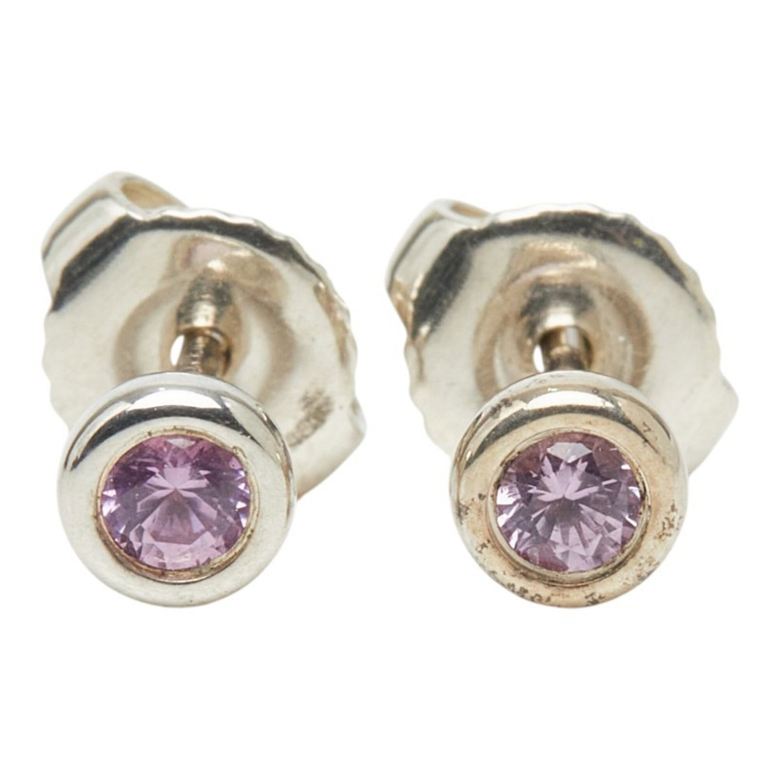 Silver Stud Earrings Tiffany - 2
