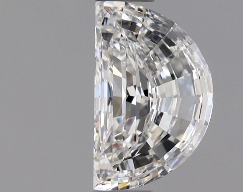 GIA Half Moon 0.57ct F VVS1 - Loose Natural Diamond: GIA Half Moon 0.57ct F VVS1 - Loose Natural Diamond GIA Half Moon 0.57ct F VVS1 - Loose Natural DiamondThis GIA-certified, loose natural diamond boasts a stunning F color and VVS1 clarity, with except