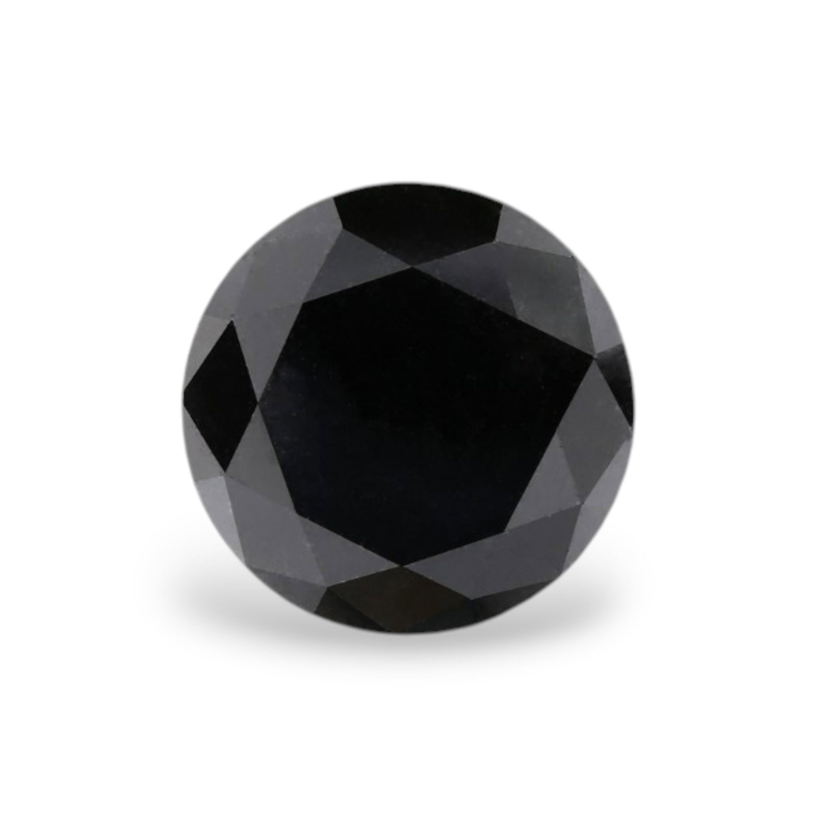 GIA Round 2.84ct Fancy Black VVS2 - Loose Natural Diamond: GIA Round 2.84ct Fancy Black VVS2 - Loose Natural Diamond GIA Round 2.84ct Fancy Black VVS2 - Loose Natural DiamondThe GIA-certified, round diamond boasts a striking Fancy Black color and exceptional