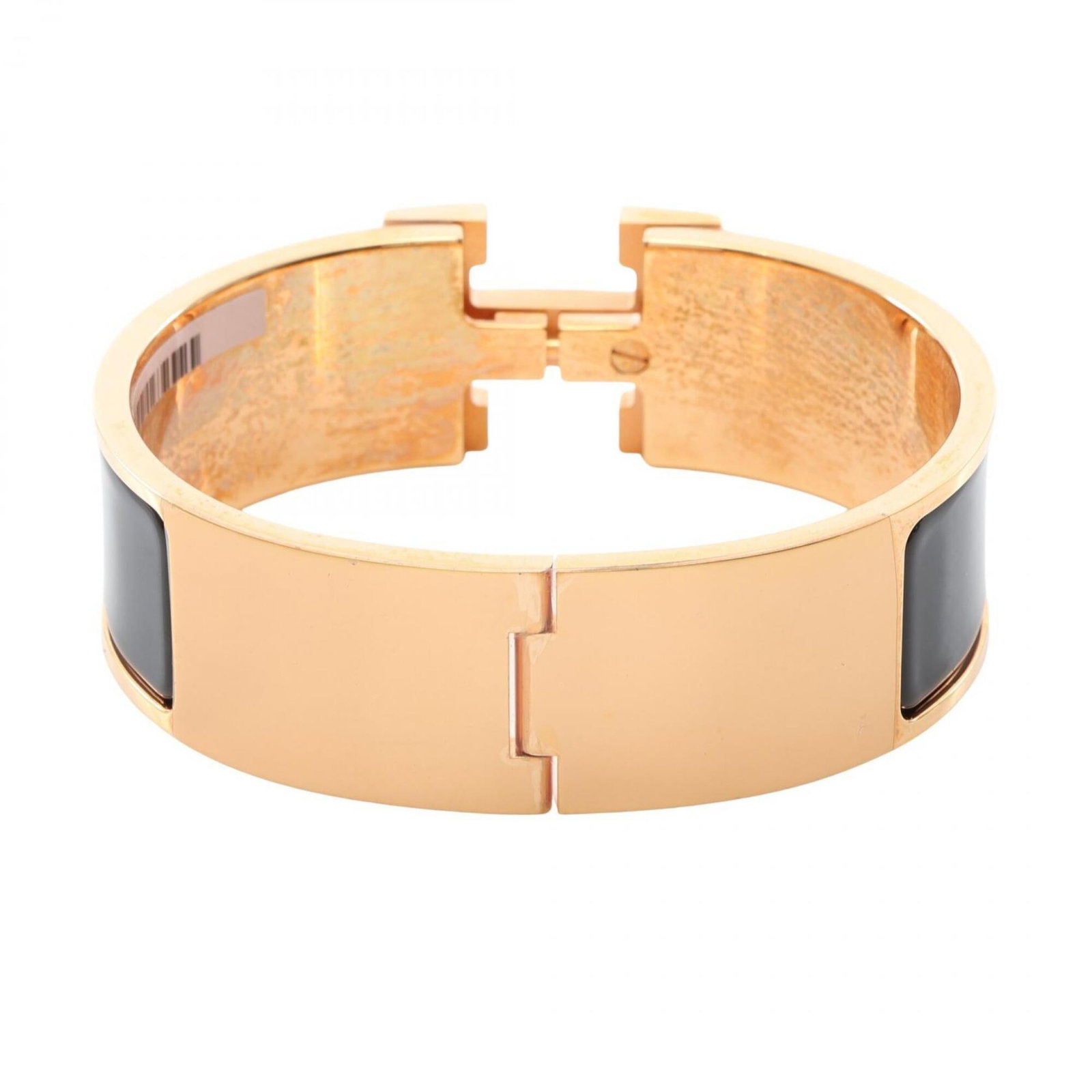 Hermes Bangle Enamel Gold Plating - 2