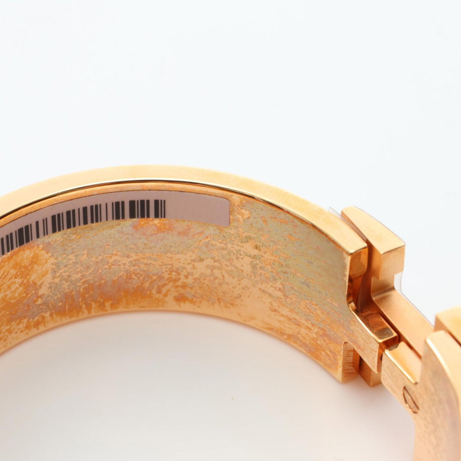 Hermes Bangle Enamel Gold Plating - 6