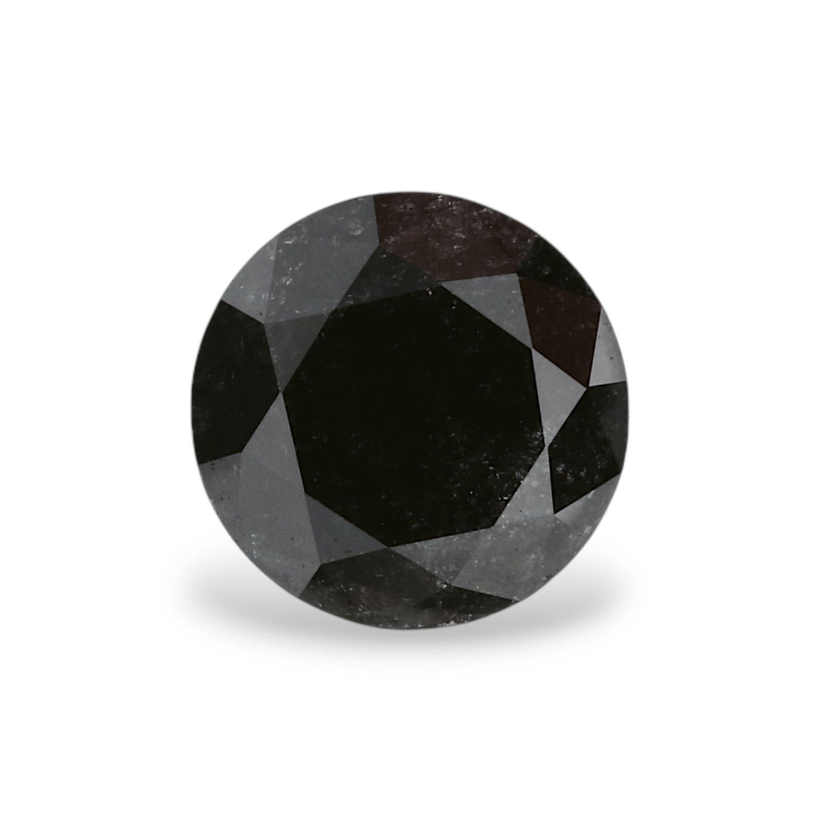 GIA Round 1.35ct Fancy Black VVS2 - Loose Natural Diamond: GIA Round 1.35ct Fancy Black VVS2 - Loose Natural Diamond GIA certified, this exquisite loose natural diamond boasts a stunning Fancy Black color and exceptional clarity with a VVS2 grade. Its EX cut,