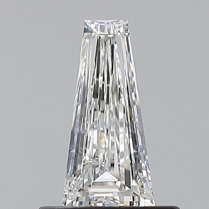GIA Tapered Baguette 0.5ct F VVS2 - Loose Natural Diamond: GIA Tapered Baguette 0.5ct F VVS2 - Loose Natural Diamond GIA certified, this natural diamond boasts exceptional clarity and cut. With its F color and VVS2 grade, it shines with impressive brilliance.