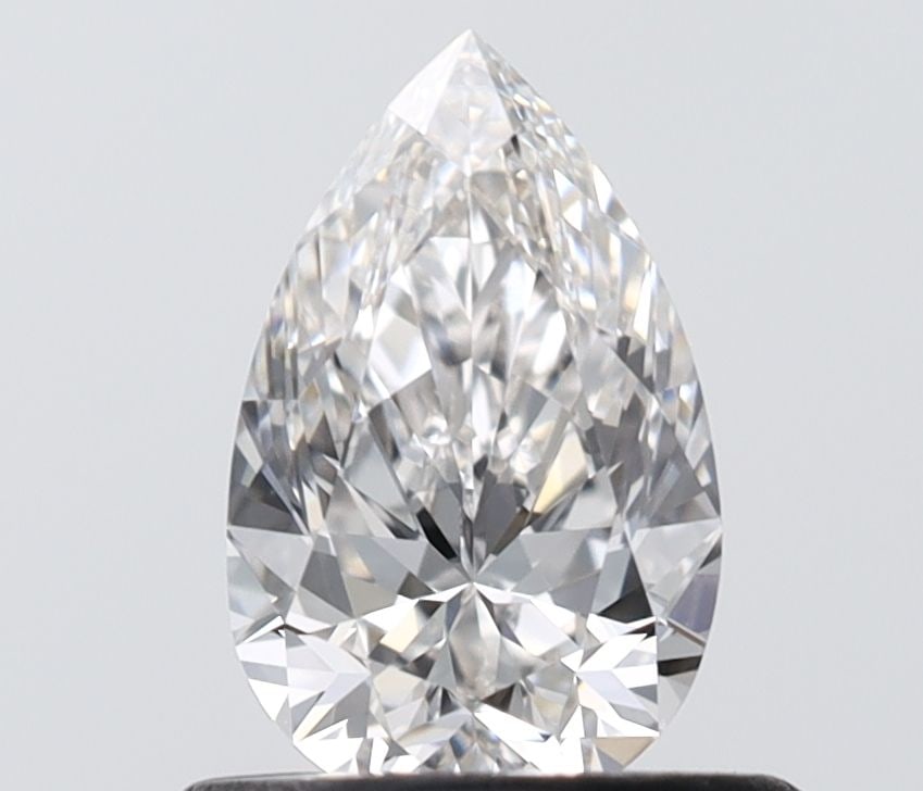 GIA Pear 0.6ct H VVS1 - Loose Natural Diamond: GIA Pear 0.6ct H VVS1 - Loose Natural Diamond GIA-certified, this loose natural pear-cut diamond boasts exceptional clarity with a VVS1 grade and vibrant color. Measuring 4.58L x 7.24W x 2.92H, its EX
