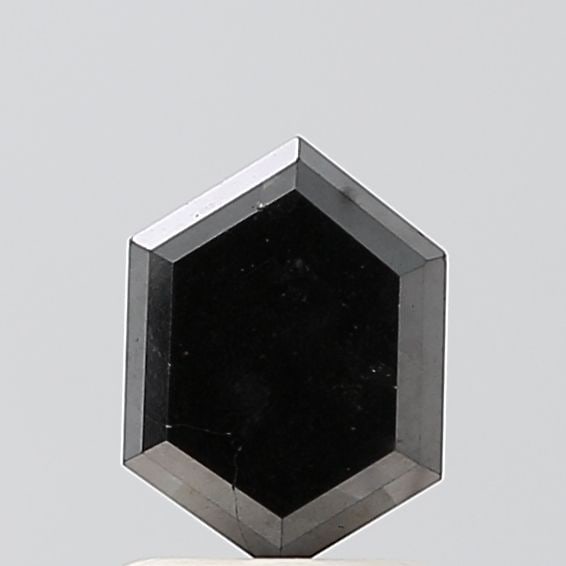 Hexagonal 1.17ct Black VVS2 - Loose Natural Diamond: Hexagonal 1.17ct Black VVS2 - Loose Natural Diamond 1.17ct Black VVS2 - Loose Natural Diamond in Hexagonal Cut, EX Polish and Symmetry, with EX Clarity and a High Luster. This loose diamond boasts