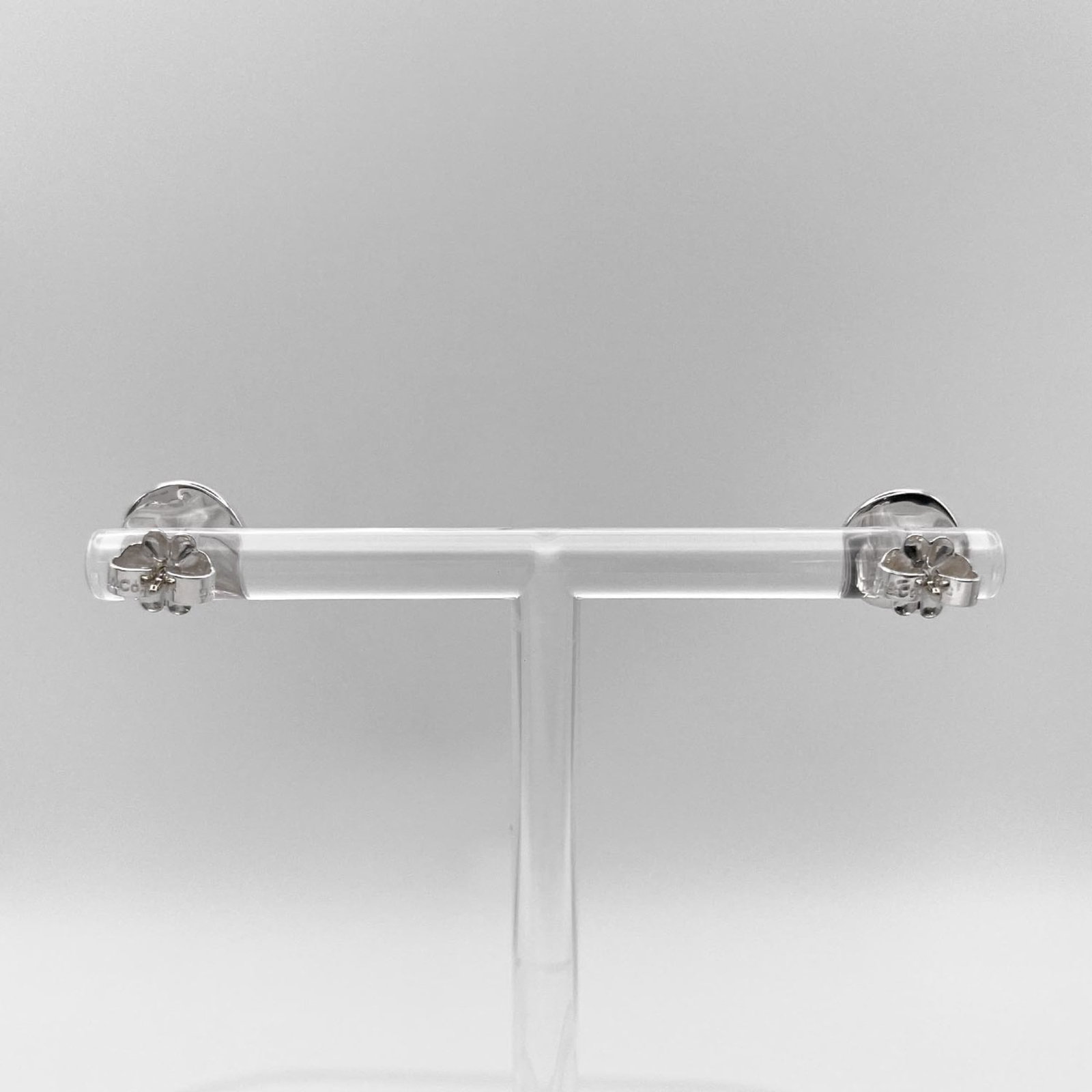 Silver Stud Earrings Tiffany - 2