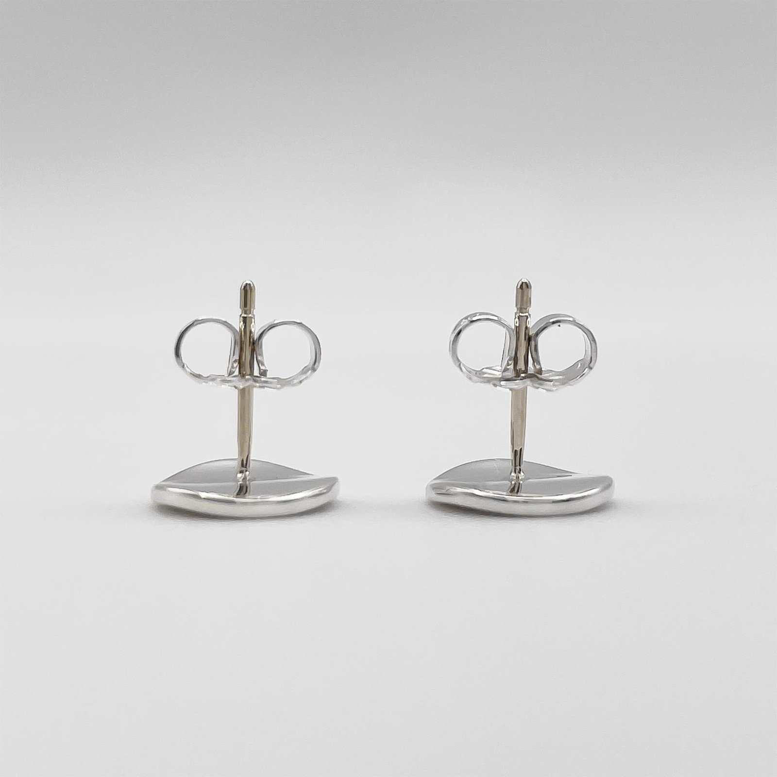 Silver Stud Earrings Tiffany - 5
