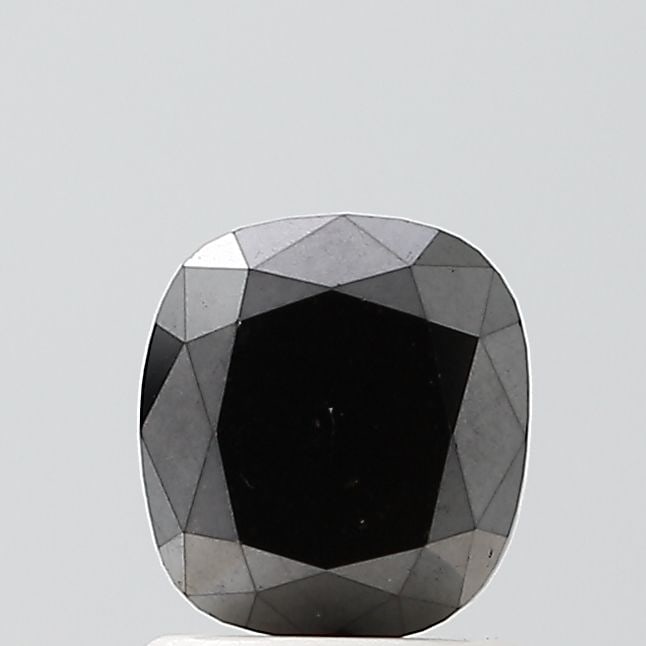 Cushion Brilliant 1.39ct Black VVS2 - Loose Natural Diamond: Cushion Brilliant 1.39ct Black VVS2 - Loose Natural Diamond 1.39ct Black VVS2 - Loose Natural Diamond, certified NONE, with EX symmetry and polish, showcasing its exceptional clarity and cut quality i