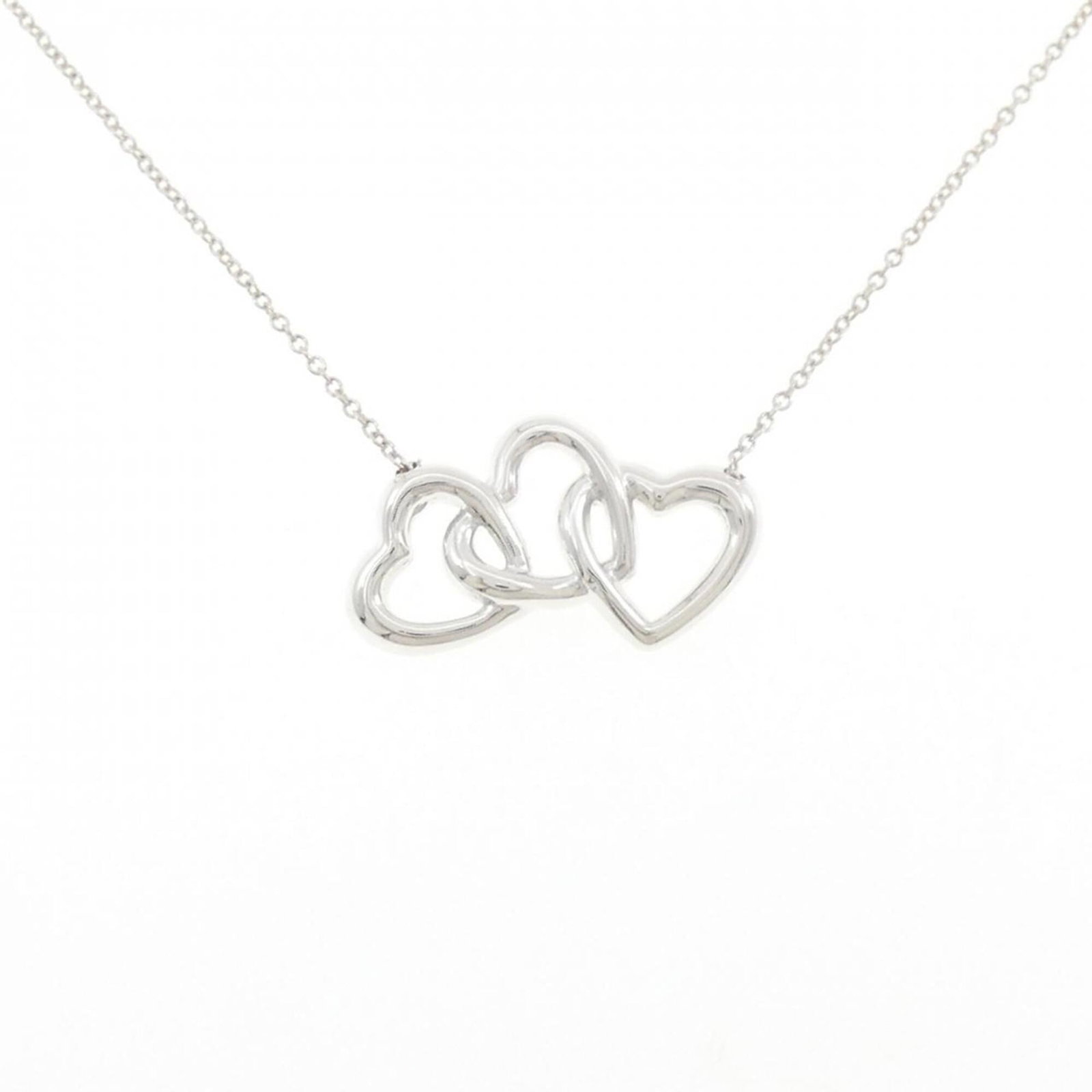 Triple open heart necklace by Tiffany (1 of 6)
